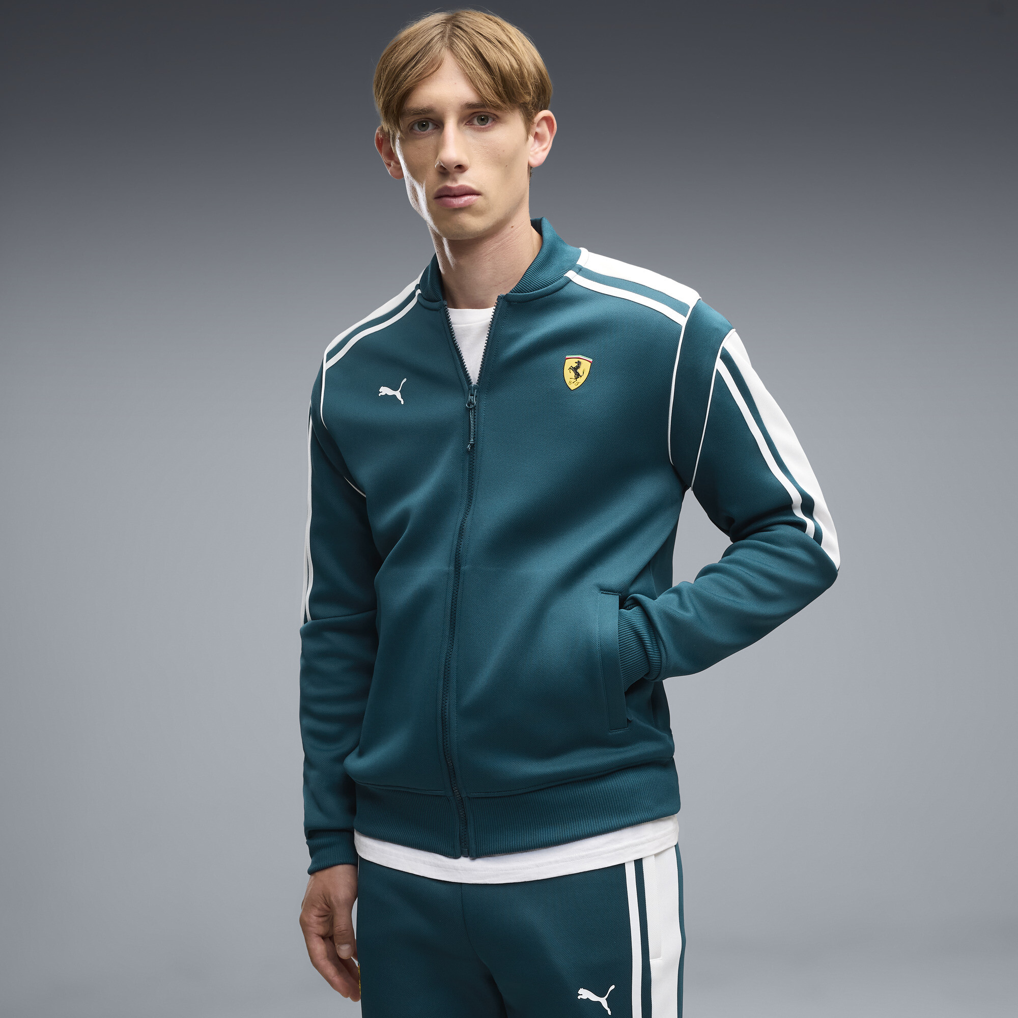 PUMA Veste de survêtement MT7 Scuderia Ferrari Homme Vêtements - vue 2