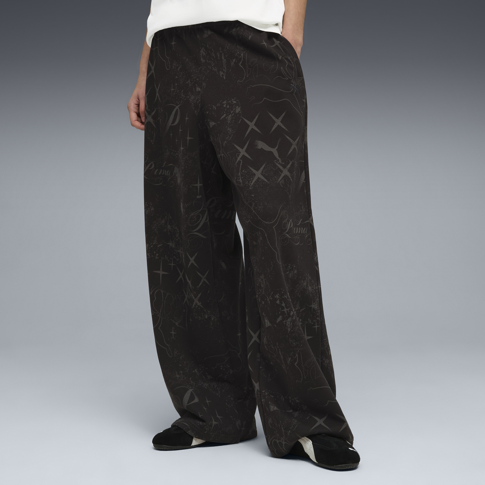 PUMA Street Glam slobberbroek voor Dames, Zwart, Maat L thumbnail 6