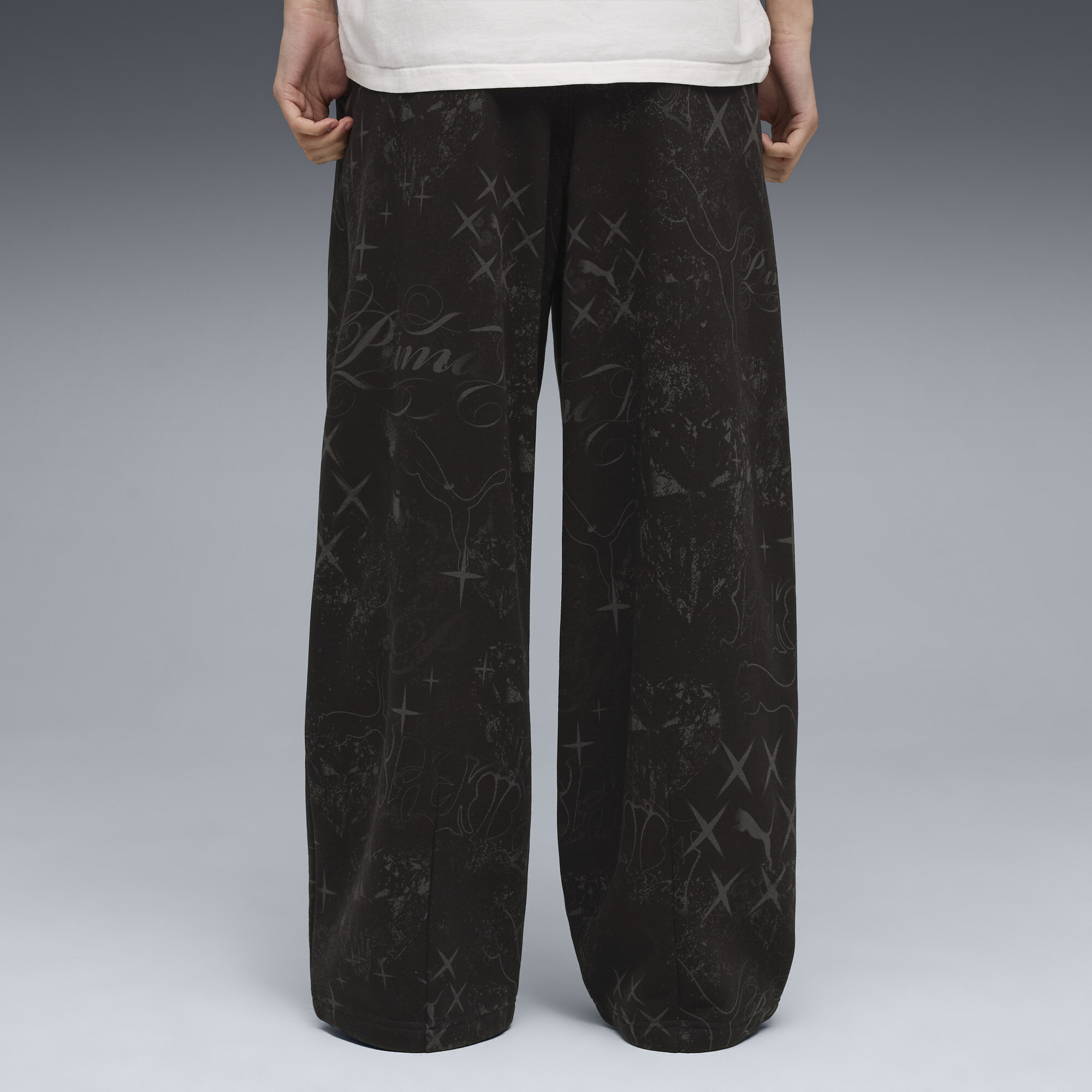 PUMA Street Glam slobberbroek voor Dames, Zwart, Maat L thumbnail 3