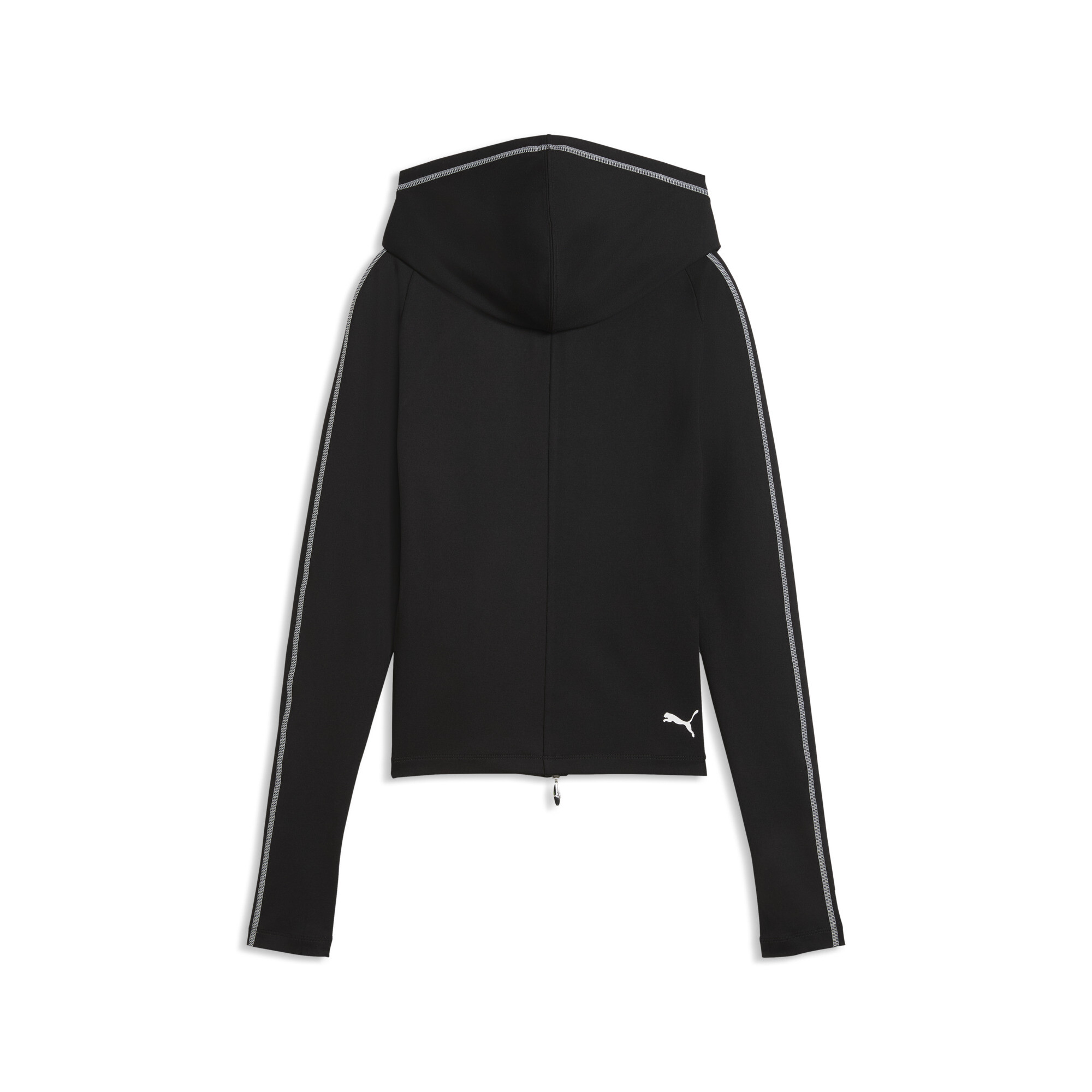 PUMA T7 Street Glam hoodie voor Dames, Zwart, Maat XS thumbnail 2