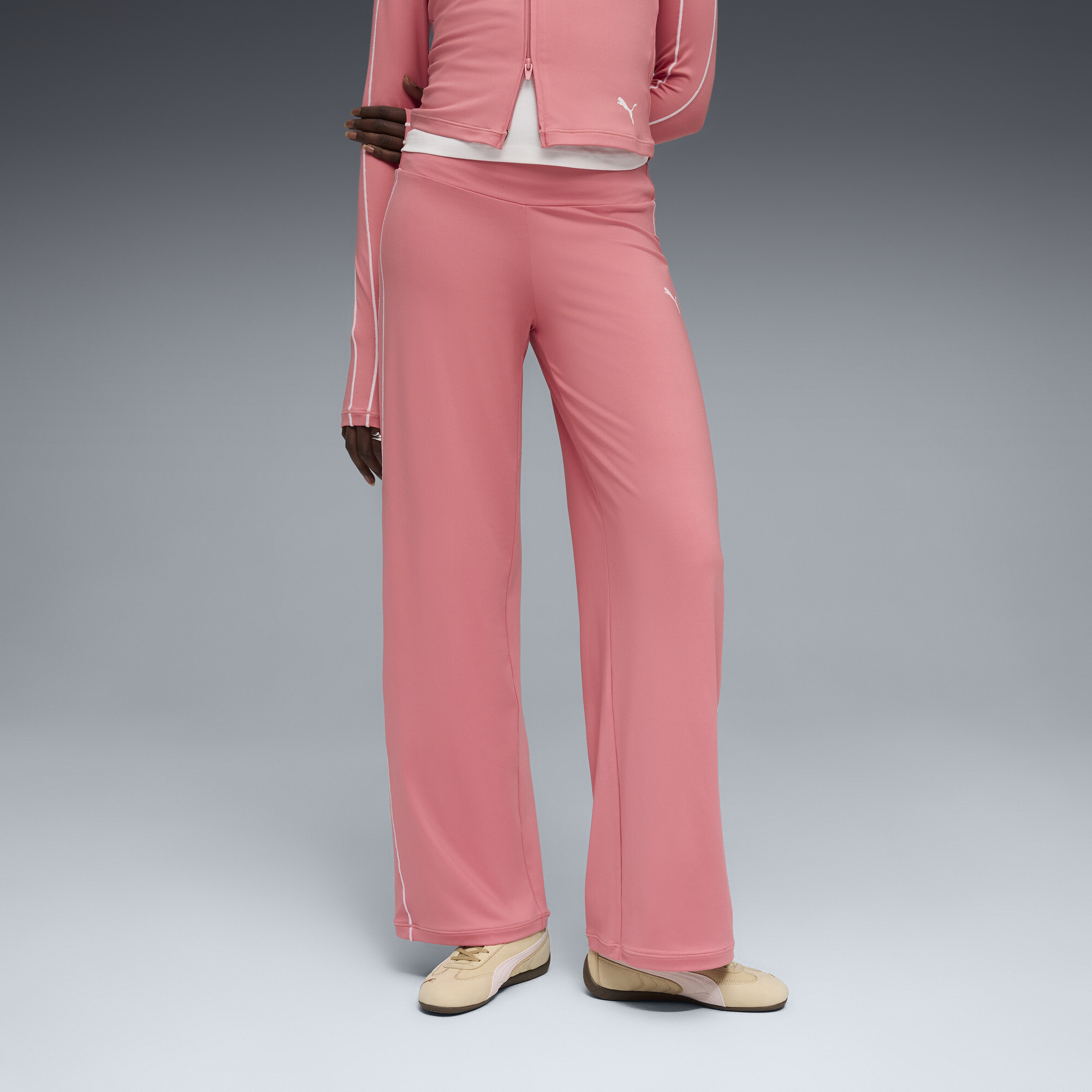 PUMA T7 Street Glam Women's Pants in Pink, Size S