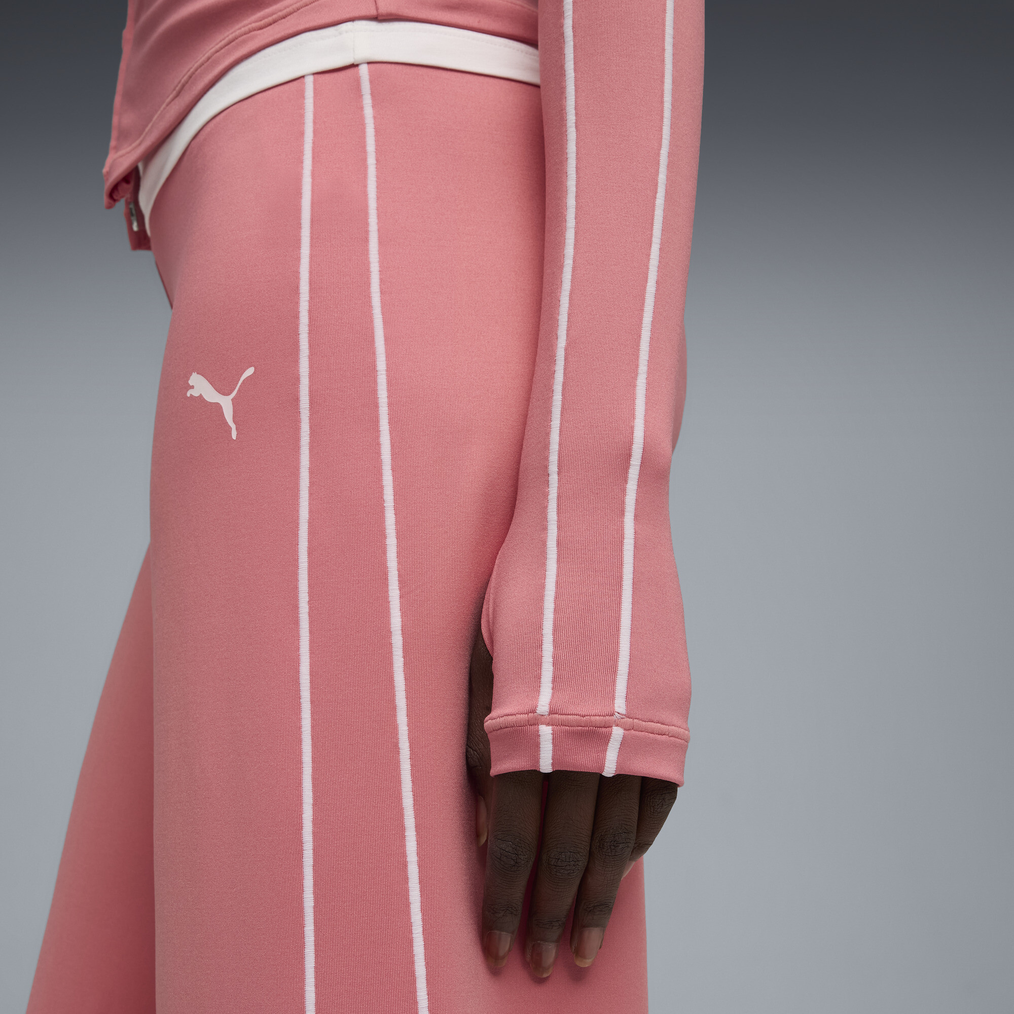 PUMA T7 Street Glam broek voor Dames, Roze, Maat L thumbnail 7