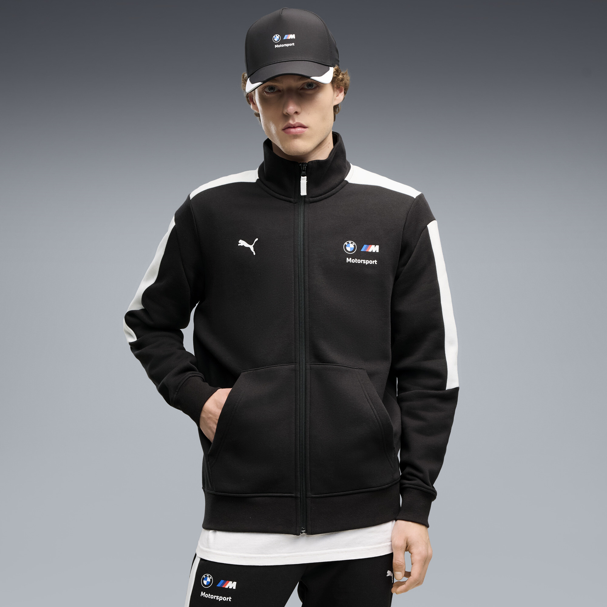 PUMA BMW M Motorsport MT7 Jacke Herren, Kleidung, Schwarz, S