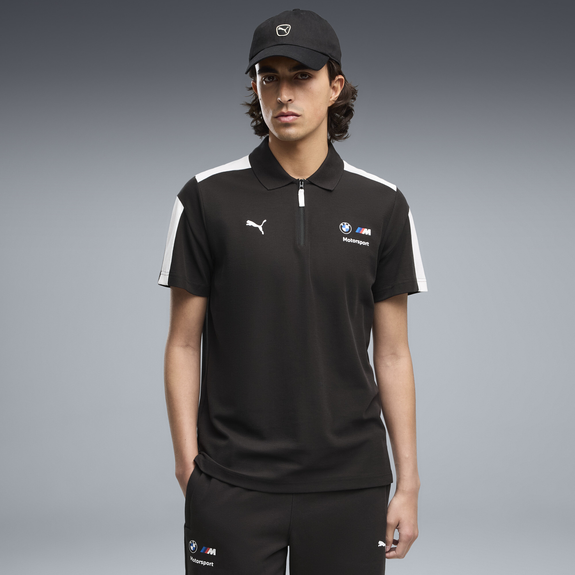 PUMA Polo MT7 BMW M Motorsport Homme, Accessoires, Noir, XXL
