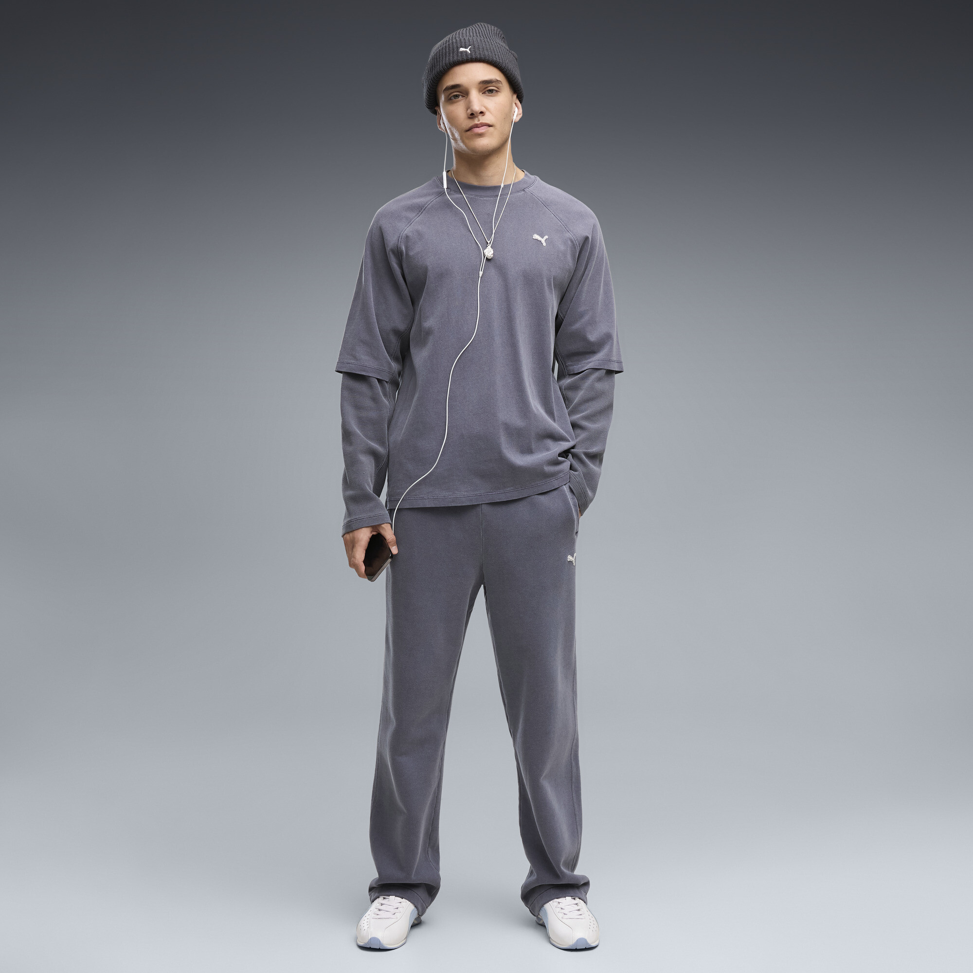 PUMA Select Essentials Men's Pants in Grey, Size S