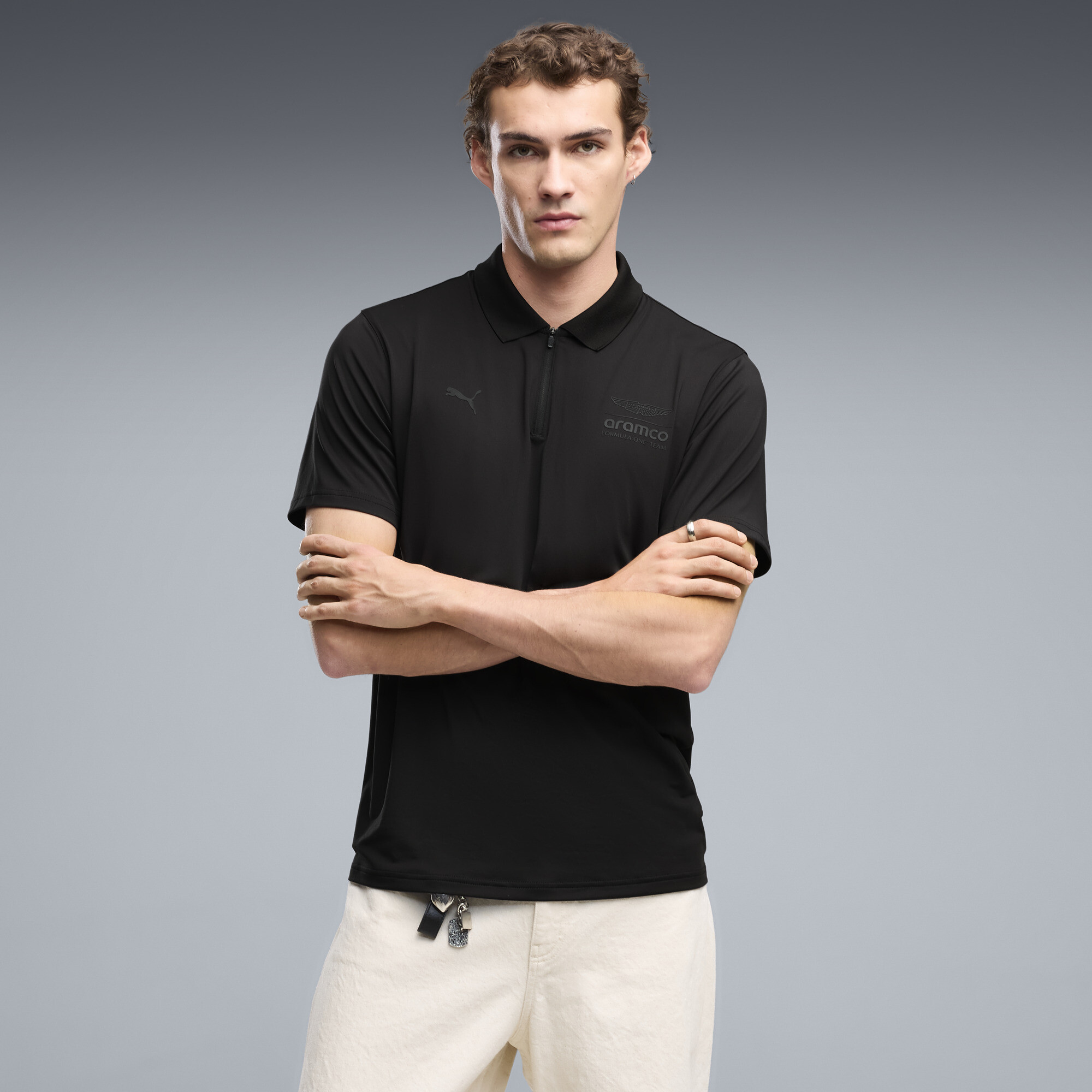 Polera PUMA x ASTON MARTIN ARAMCO F1® TEAM CLOUDSPUN para hombre