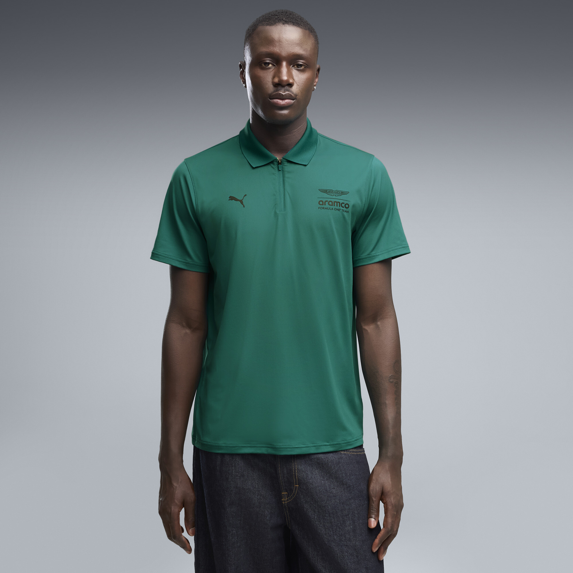 Polera PUMA x ASTON MARTIN ARAMCO F1® TEAM CLOUDSPUN para hombre