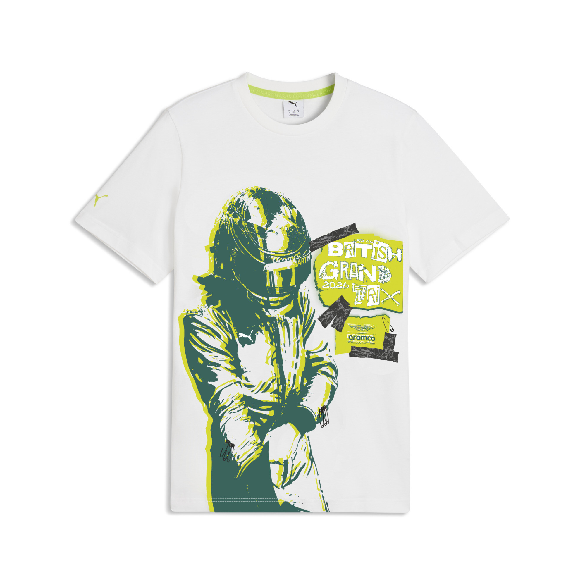 T shirt Race PUMA x ASTON MARTIN ARAMCO F1® TEAM Homme Accessoires