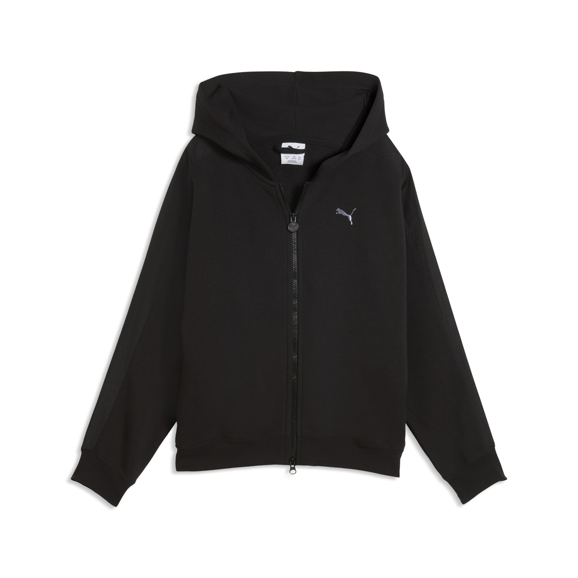 PUMA T7 Midnight Shadow Oversized Jacke mit Reißverschluss Teenager, Kleidung, Schwarz, 13-14Y