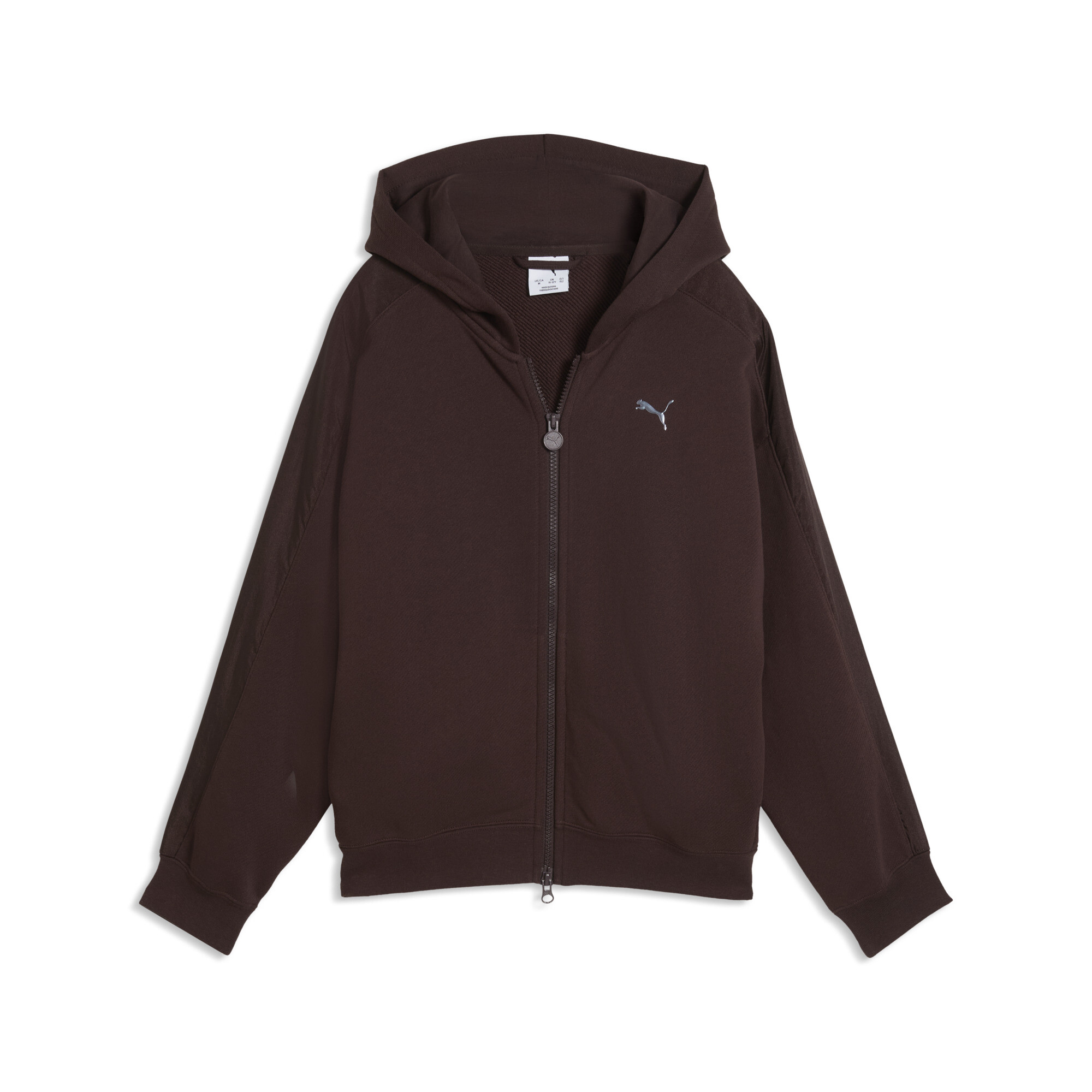 PUMA T7 Midnight Shadow Oversized Jacke mit Reißverschluss Teenager, Kleidung, Braun, 13-14Y