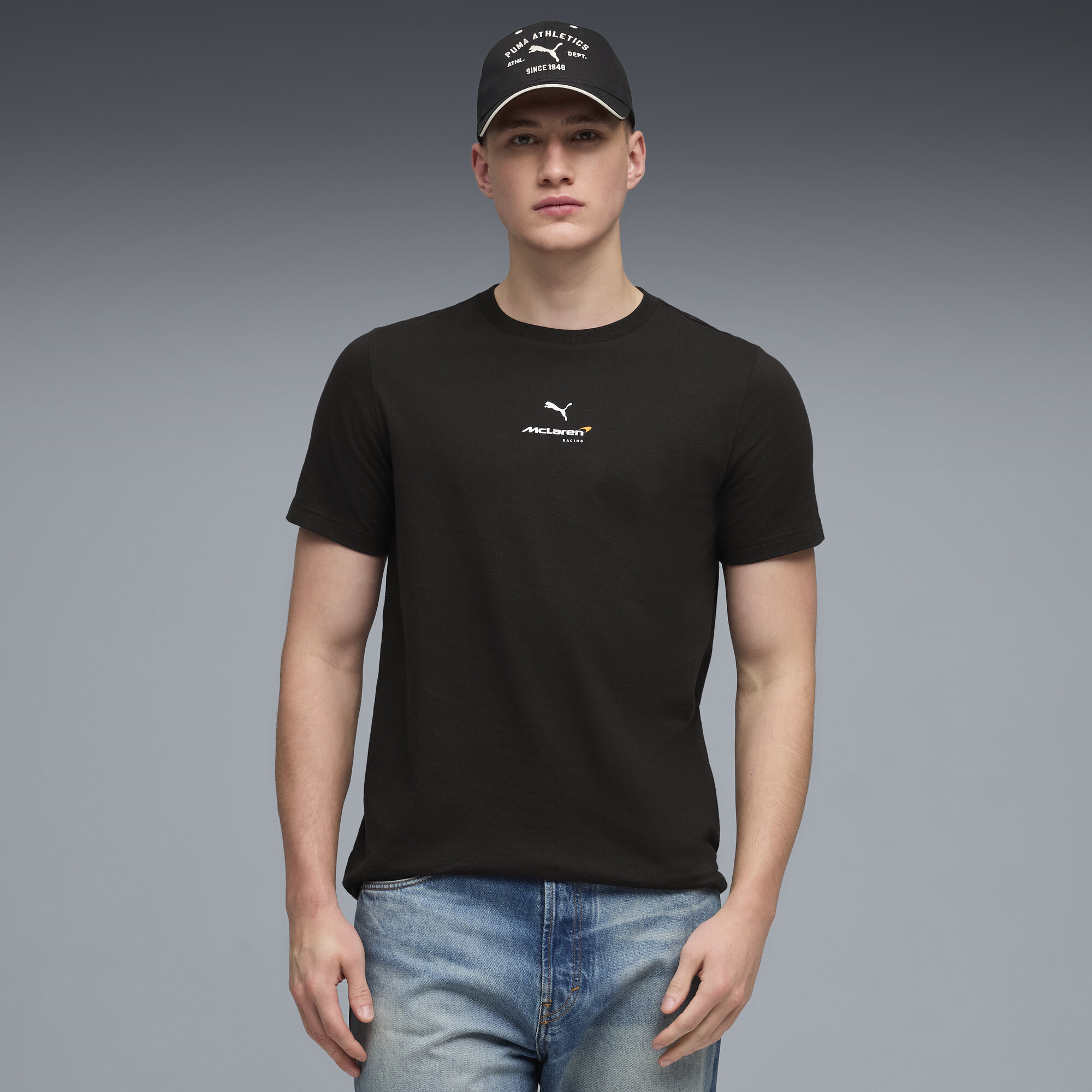 PUMA McLAREN RACING T-shirt voor Heren, Zwart, Maat XXL thumbnail 4