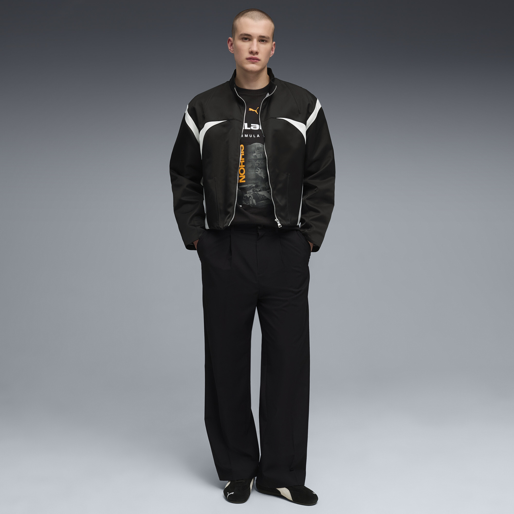 PUMA McLAREN RACING Norris T-shirt voor Heren, Zwart, Maat XXL thumbnail 2