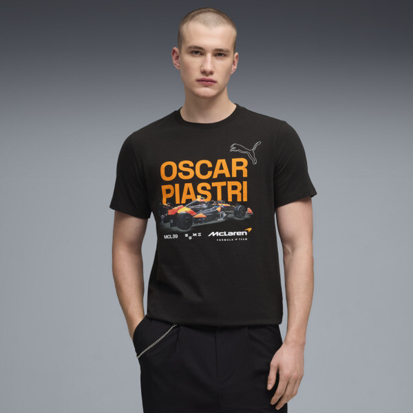Remera PUMA McLAREN MASTERCARD F1 TEAM Driver Piastri para Hombre En Negro