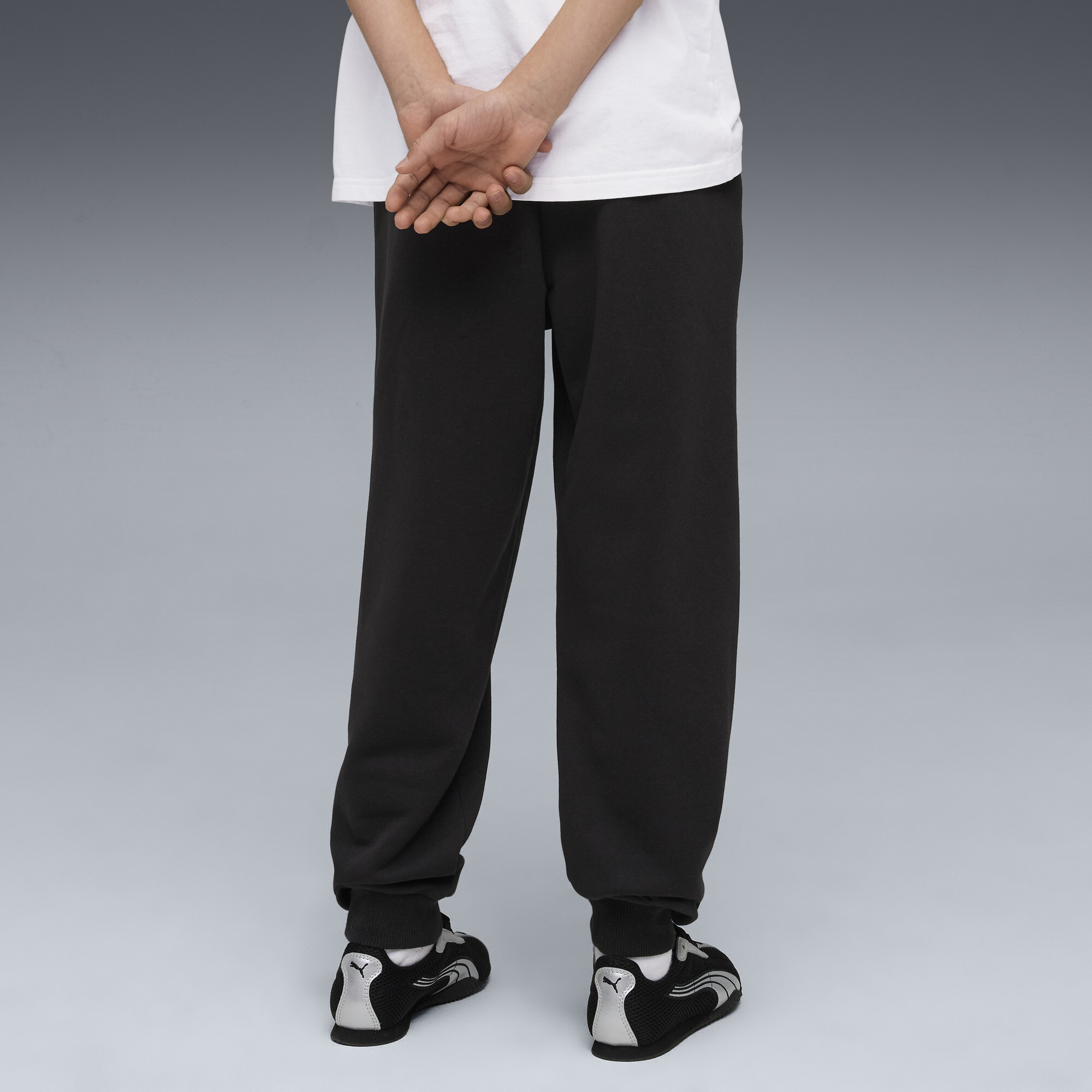 PUMA McLAREN RACING Essentials broek, Zwart, Maat 11-12Y thumbnail 3