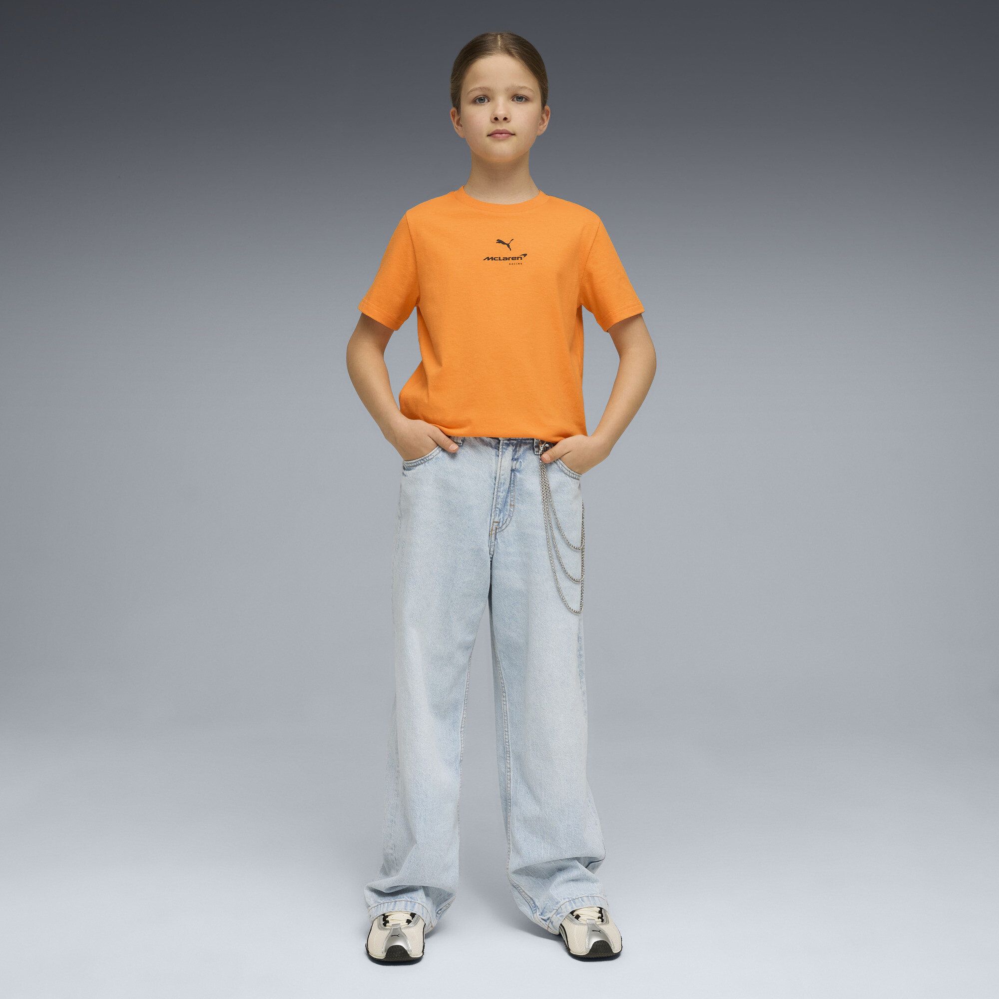 PUMA McLAREN RACING Essentials T-shirt, Maat 11-12Y thumbnail 3