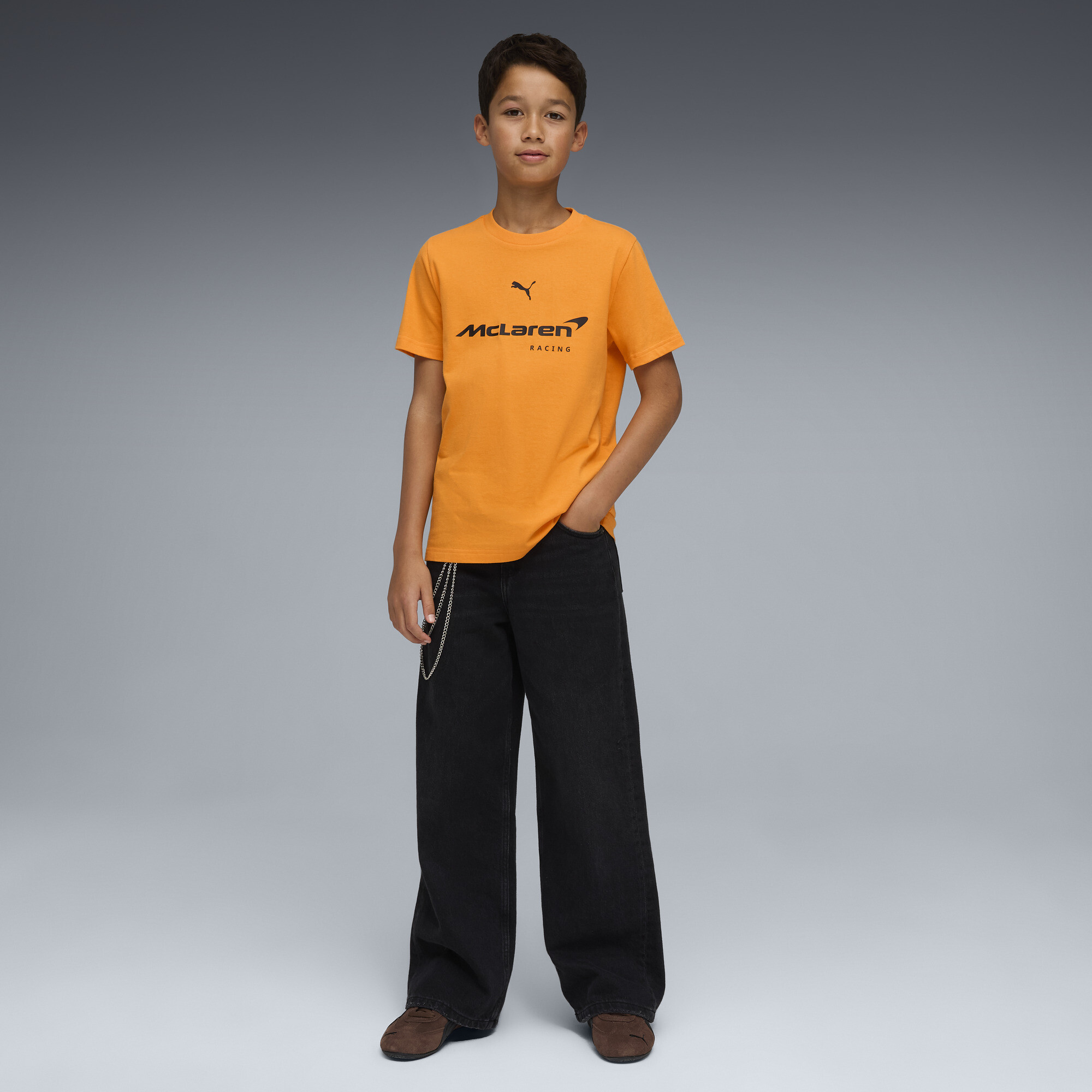 PUMA McLAREN RACING T-shirt met groot logo, Maat 15-16Y thumbnail 3