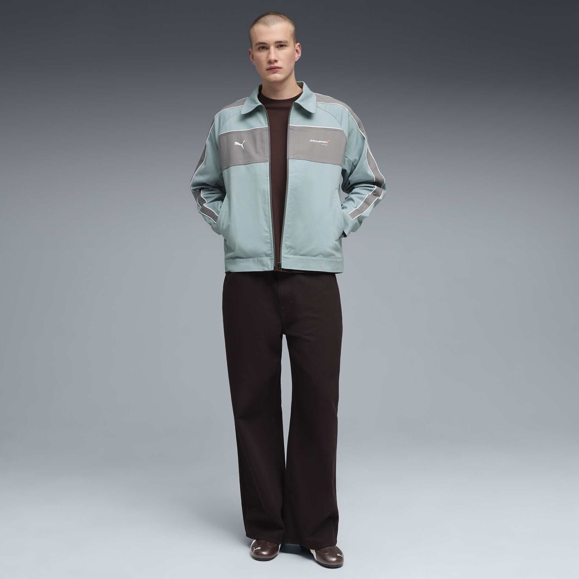 PUMA Veste de coach T7 McLAREN RACING Homme Vêtements - vue 2