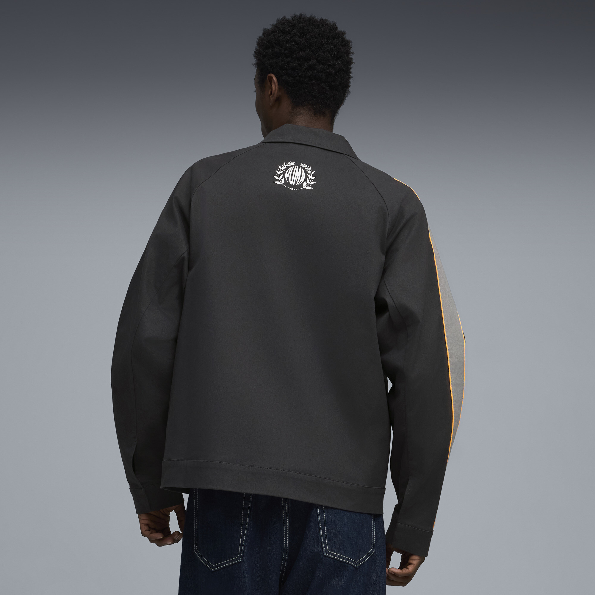 PUMA McLAREN RACING Coach T7 jack voor Heren, Zwart, Maat S thumbnail 6