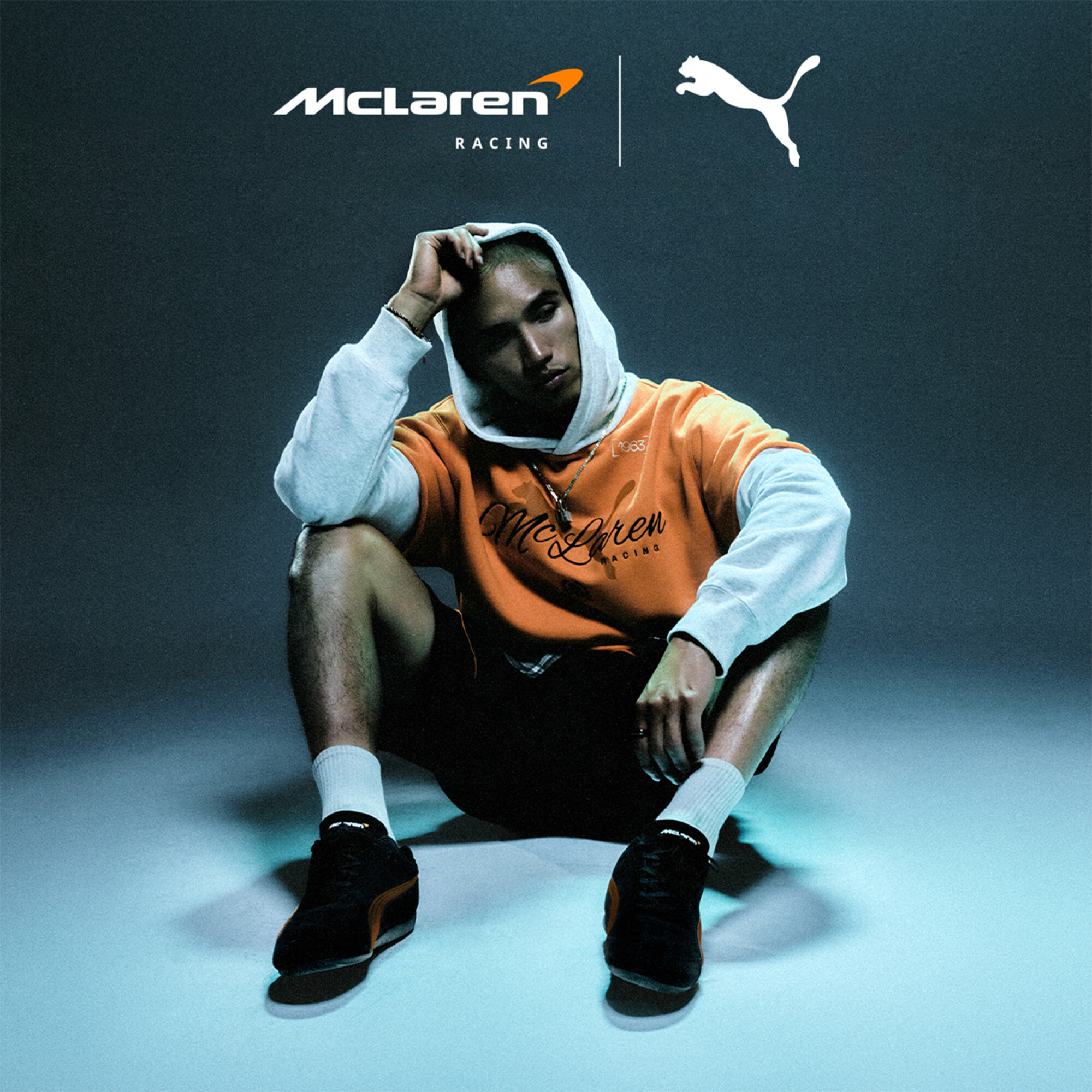 PUMA McLAREN RACING hoodie voor Heren, Maat M thumbnail 2