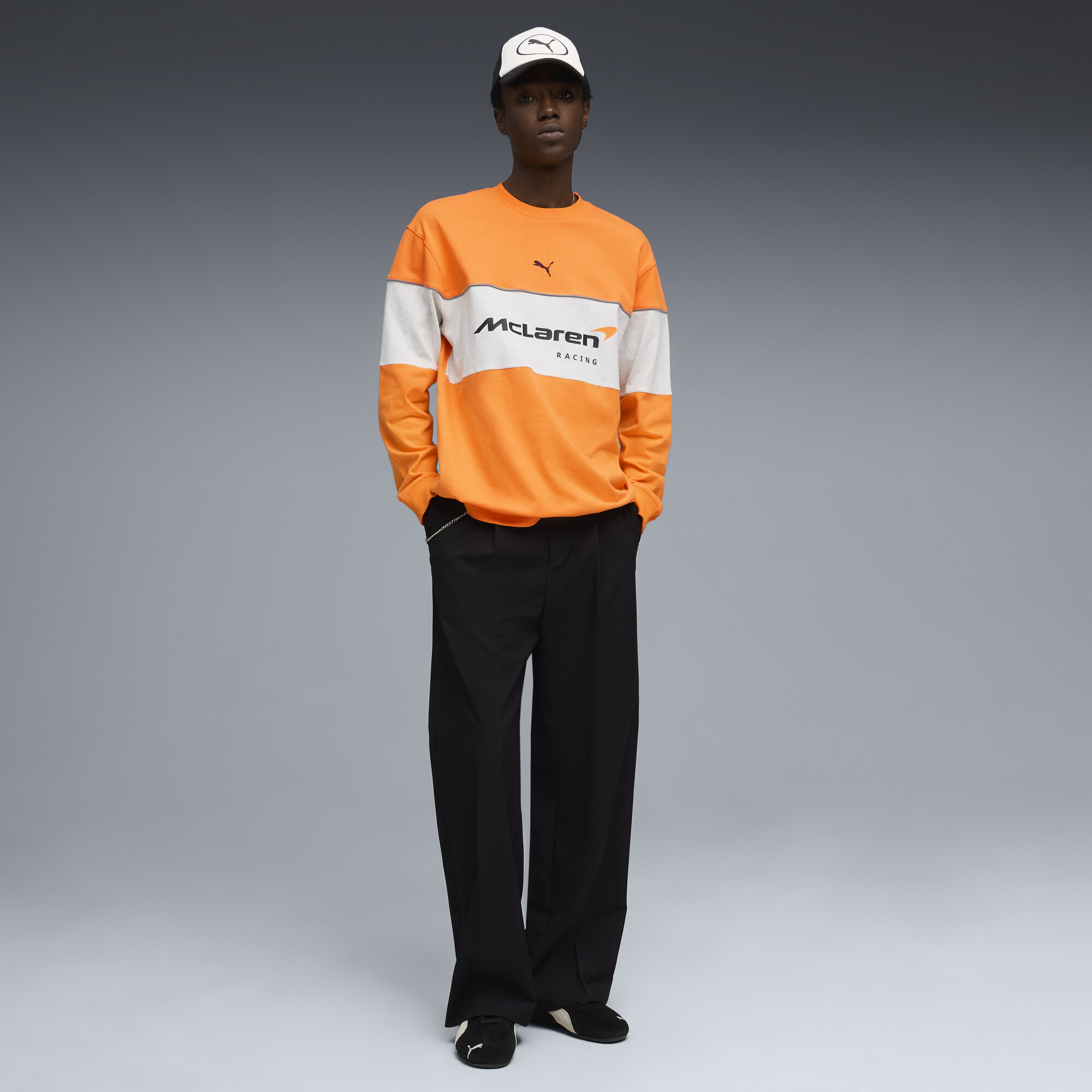 PUMA McLAREN RACING Lifestyle relaxed sweatshirt voor Heren, Maat XL thumbnail 2