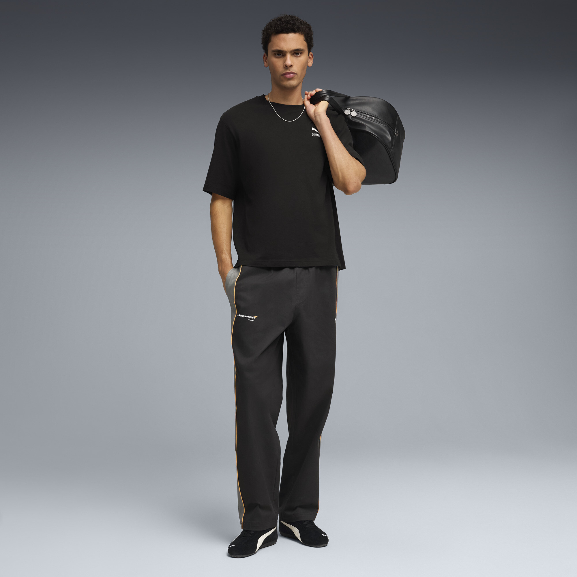 PUMA McLAREN RACING T7 broek voor Heren, Zwart, Maat L thumbnail 2