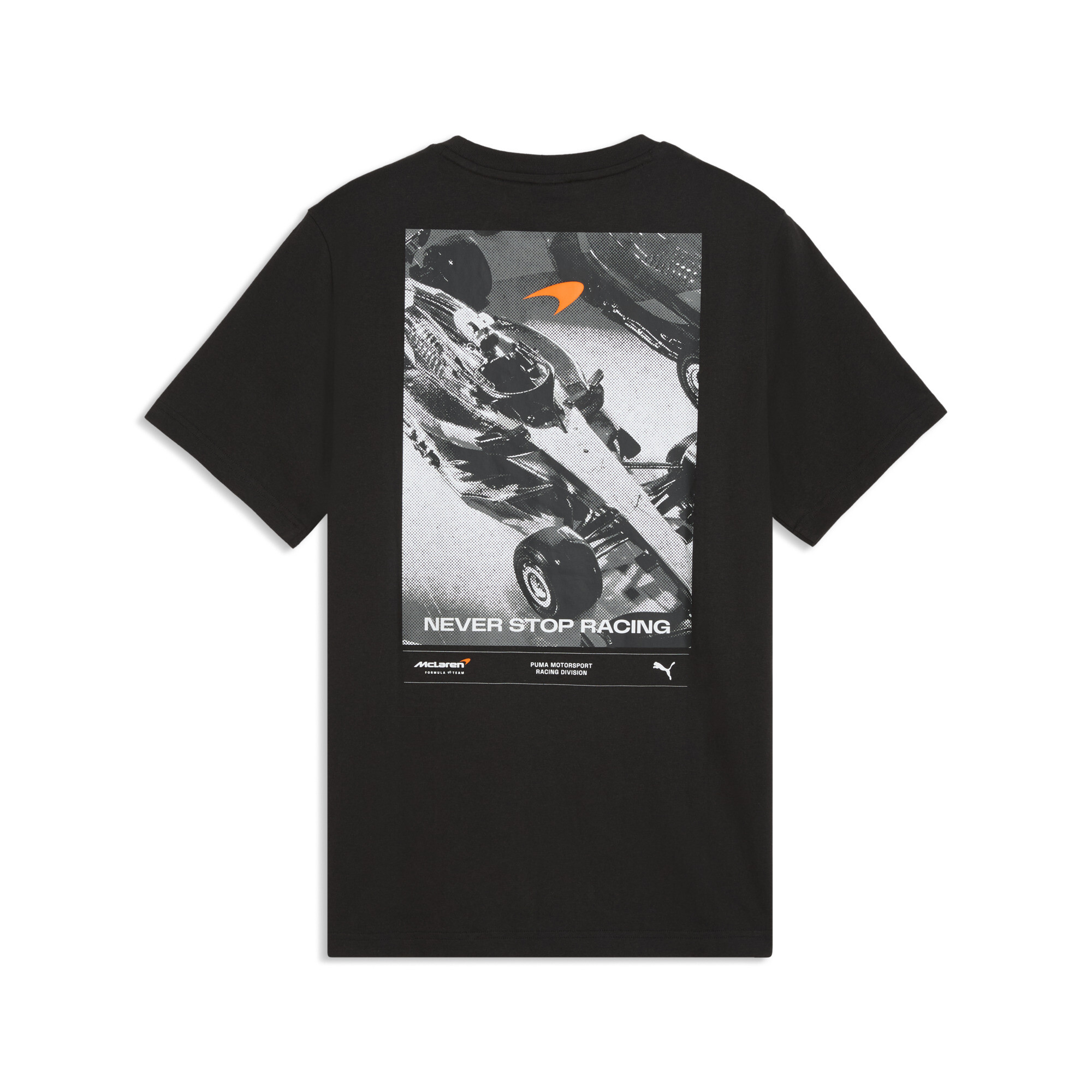 PUMA McLAREN RACING Graphic T-shirt voor Heren, Zwart, Maat XL thumbnail 2