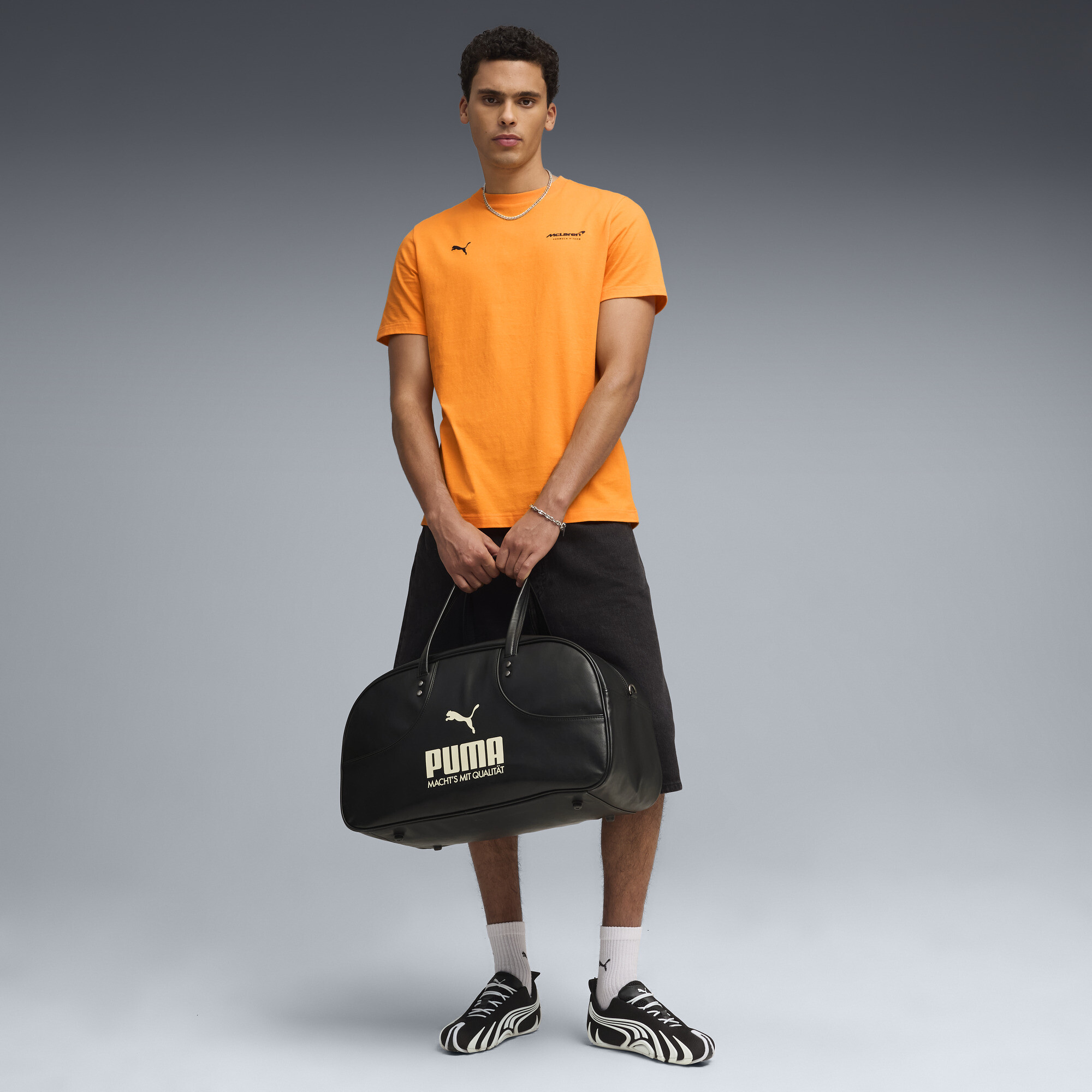 PUMA McLAREN RACING Graphic T-shirt voor Heren, Maat XL thumbnail 4