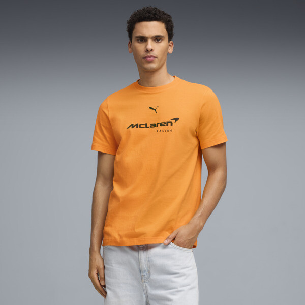 Remera PUMA McLAREN RACING Big Logo para Hombre En Papaya