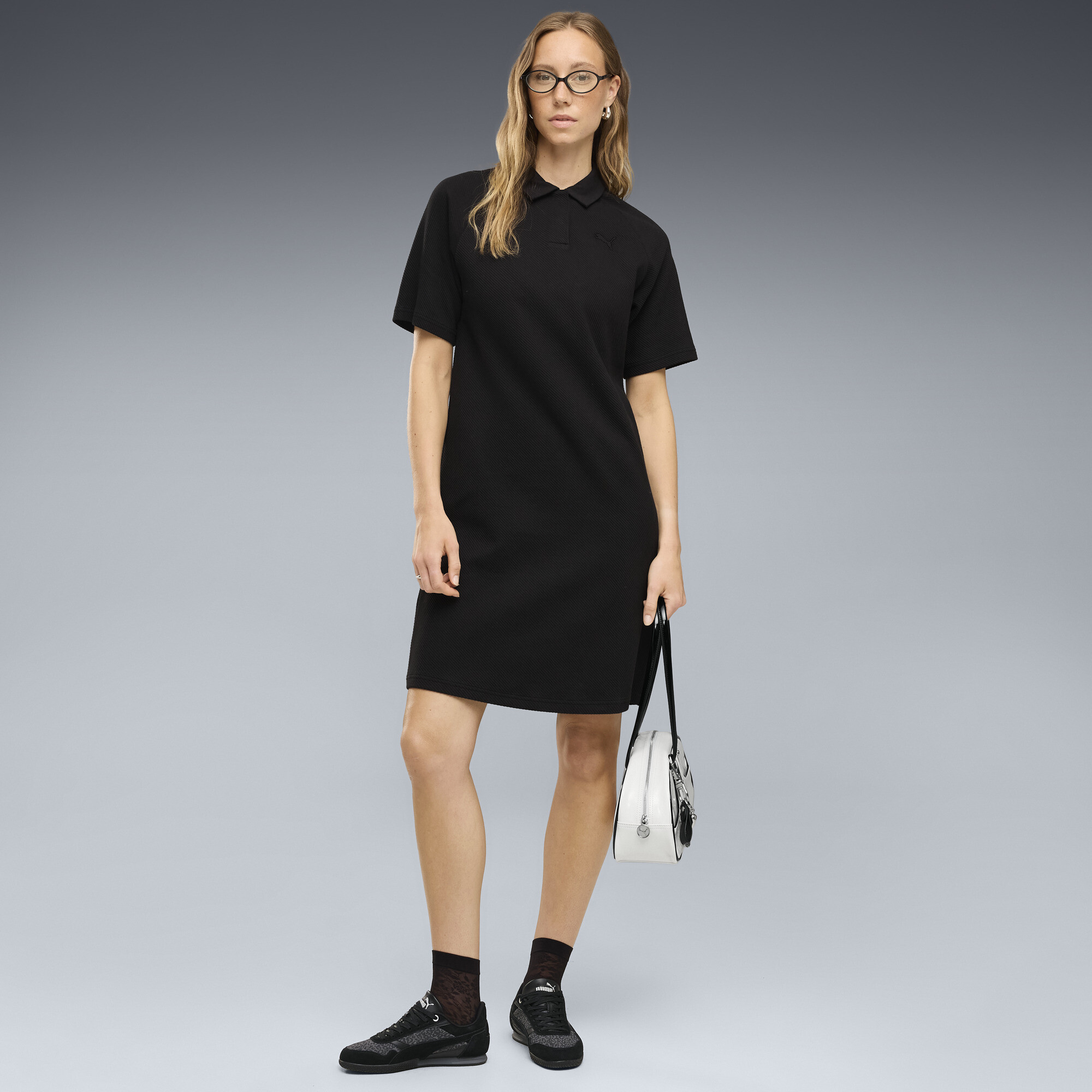 Robe polo PUMA Class Femme Vtements Noir L 45 €