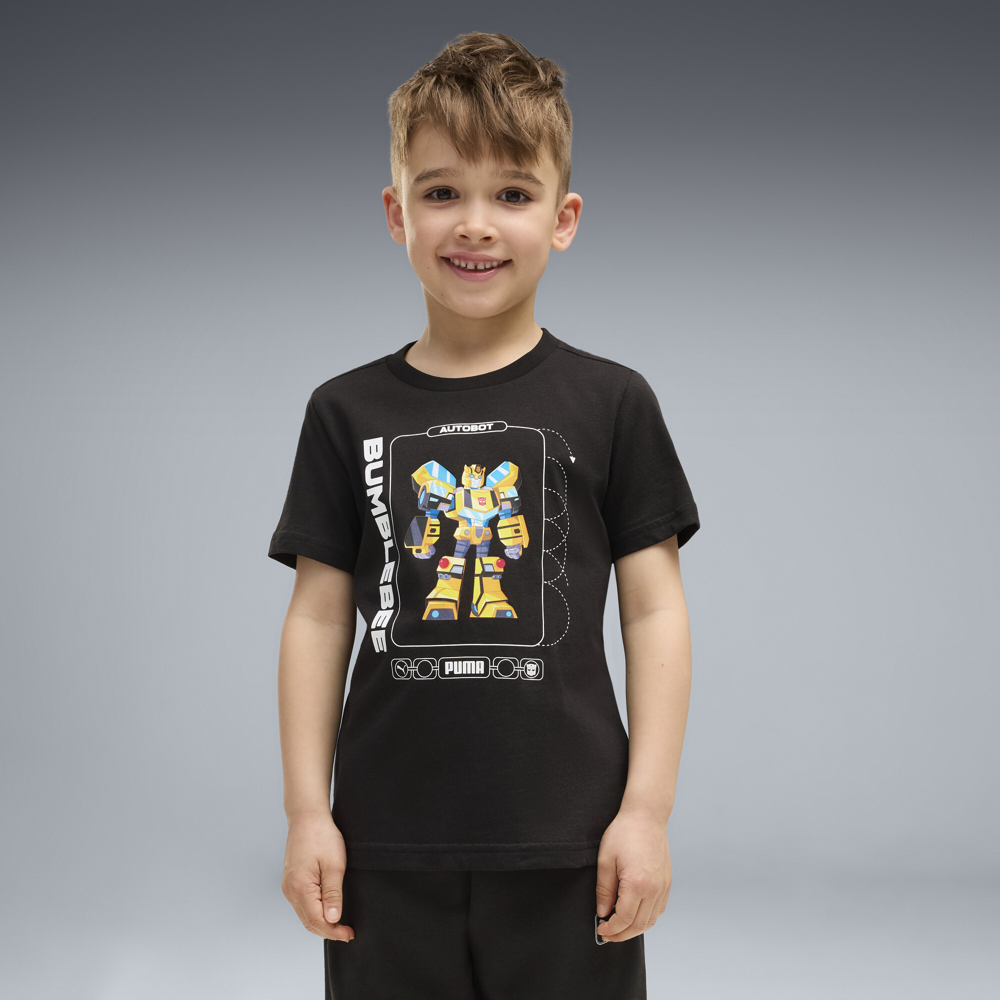 T-shirt imprims PUMA x TRANSFORMERS Enfant Vtements Noir 5-6Y 23$