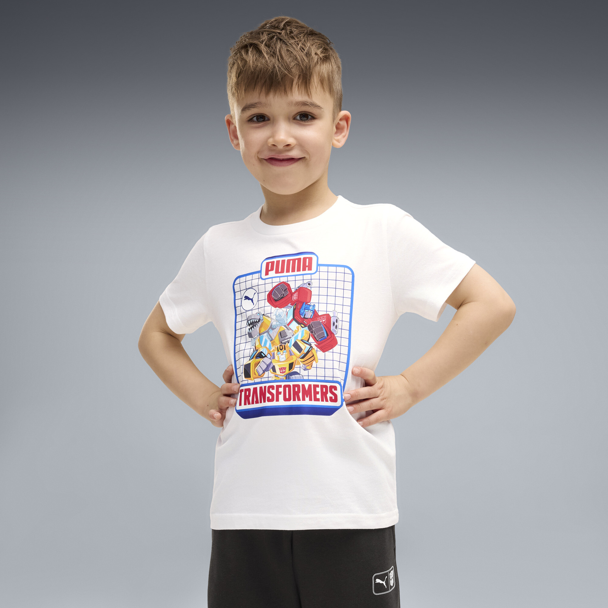 T-shirt imprims PUMA x TRANSFORMERS Enfant Vtements Blanc 2-3Y 23$
