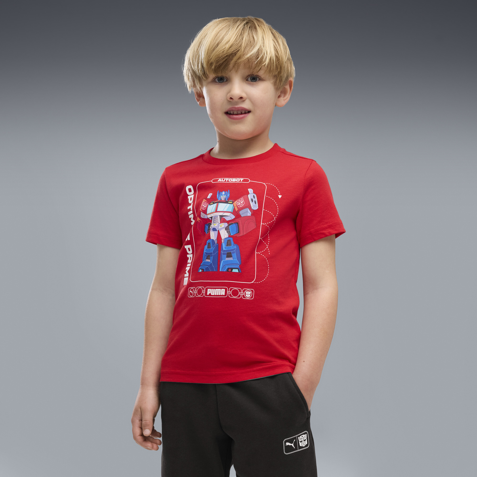 T-shirt imprims PUMA x TRANSFORMERS Enfant Vtements Rouge 3-4Y 23$