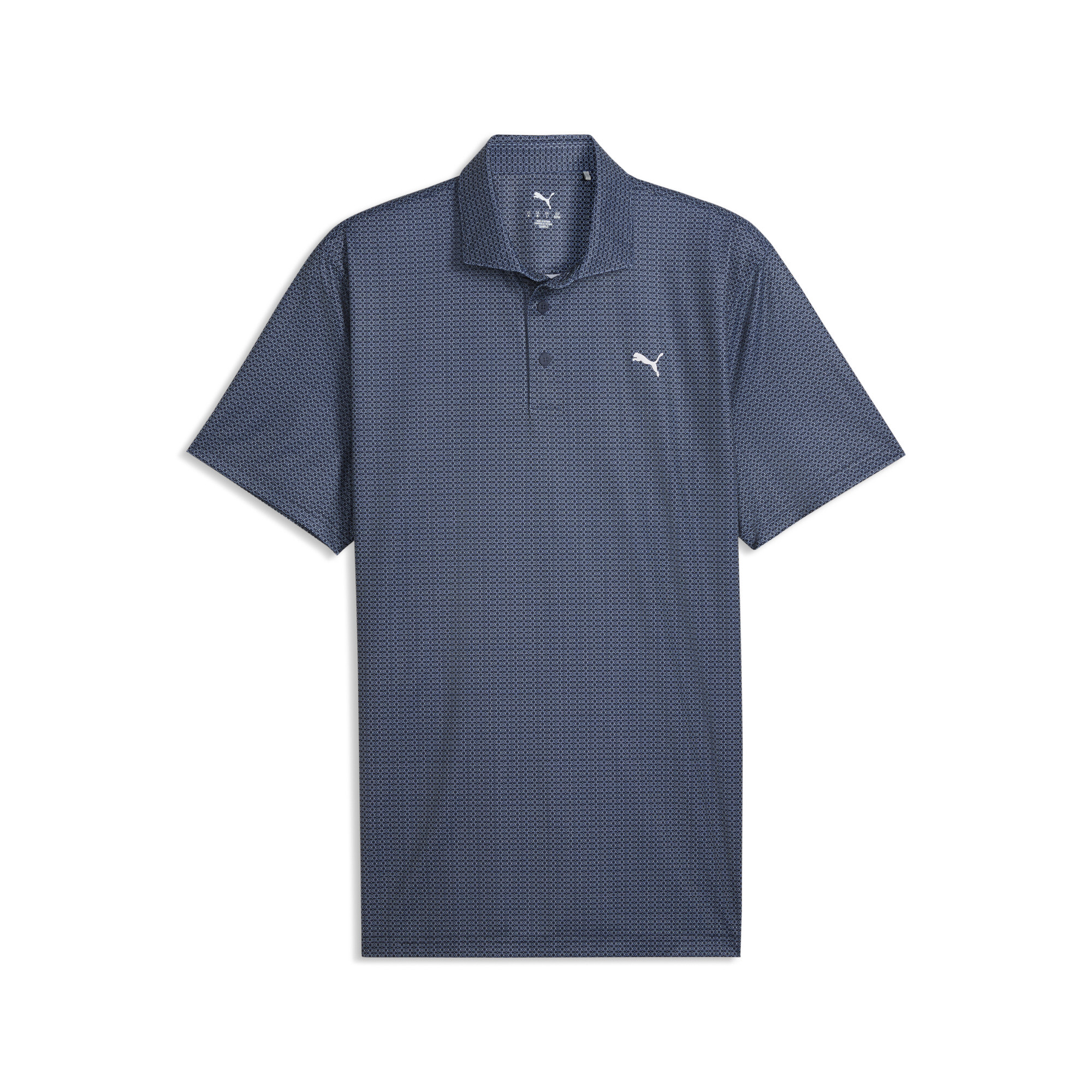 PUMA Męska golfowa koszulka polo Pure 3.0 Geo, Akcesoria, Niebieski, 3XL