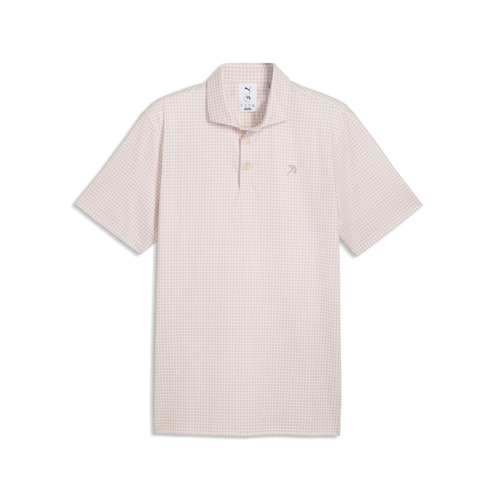 Męska koszulka polo PUMA x ARNOLD PALMER MATTR Geo, Akcesoria, Biały, 3XL