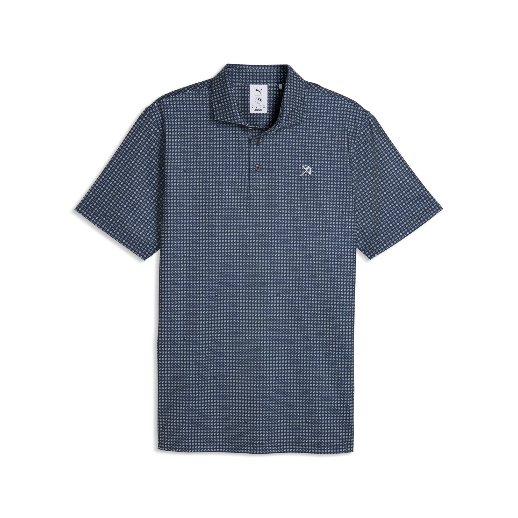 Męska koszulka polo PUMA x ARNOLD PALMER MATTR Geo, Akcesoria, Niebieski, 3XL