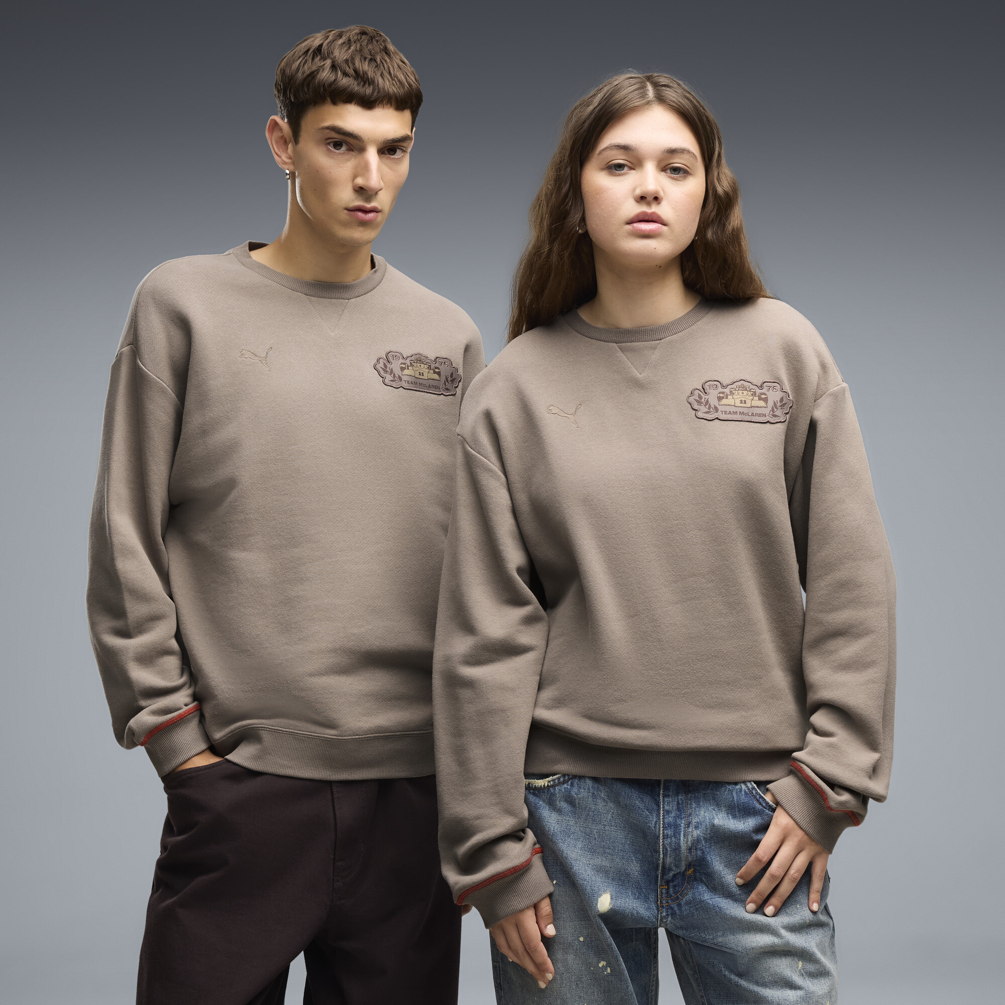 Світшот McLAREN RACING Crew Sweatshirt Unisex | Колір: Бежевий