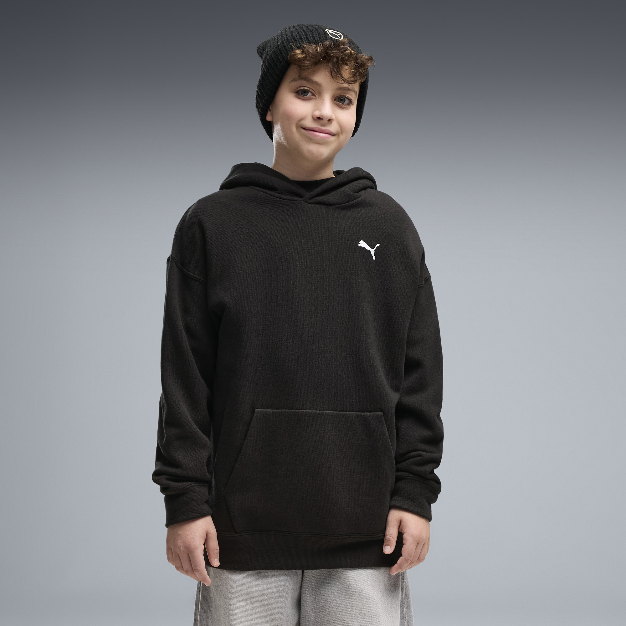 PUMA Hoodie oversize coupe boxy Essentials Enfant et Adolescent Vtements Noir 9-10Y 50 €