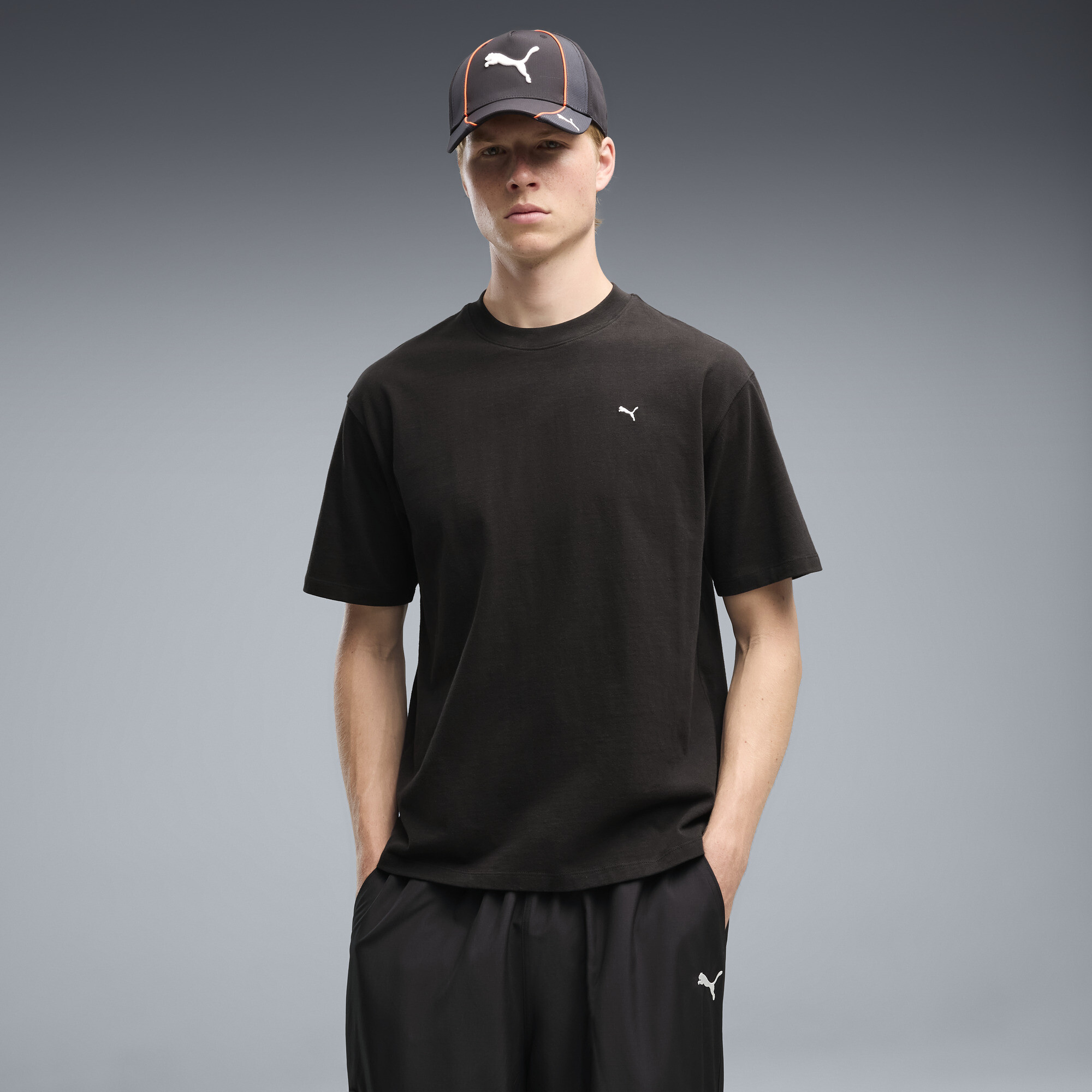 PUMA AC Milan voetbal-T-shirt voor Heren, Zwart, Maat M