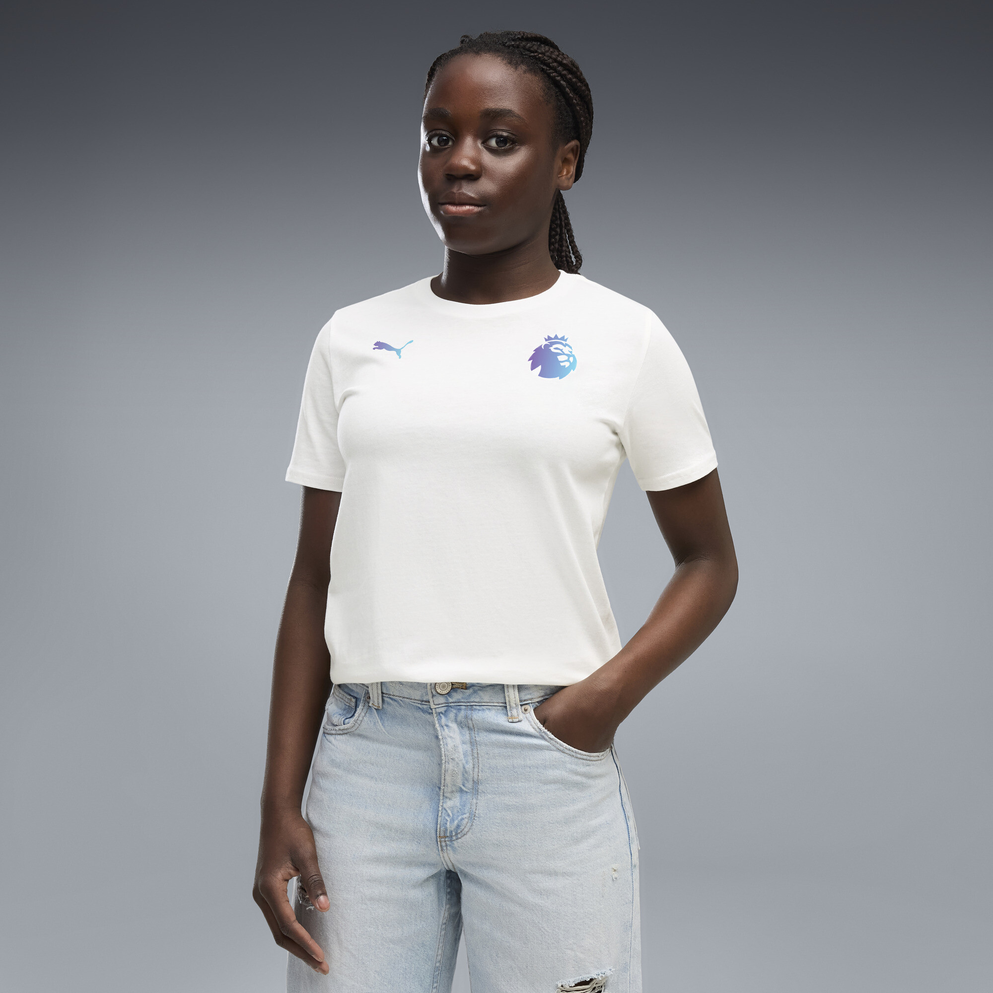 PUMA T shirt à motif Premier League Reactivity Enfant et Adolescent Accessoires 11 12Y