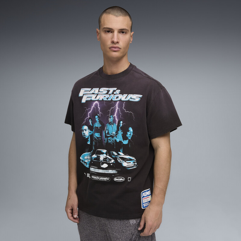 

Men's PUMA X FAST & FURIOUS Graphic Print Basketball T-Shirt II