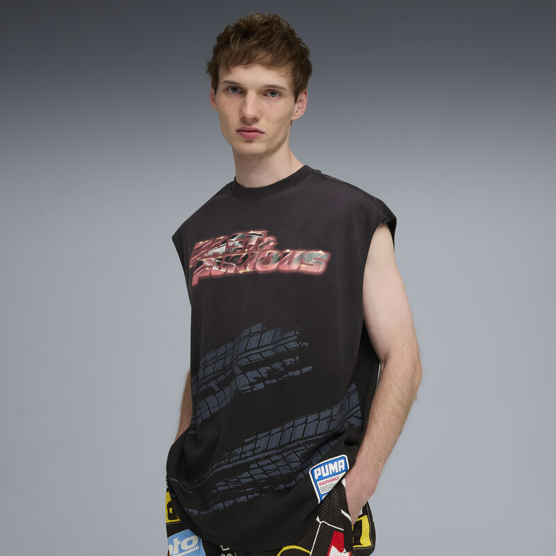 PUMA X FAST & FURIOUS Relaxed Sleeveless Basketball Tee