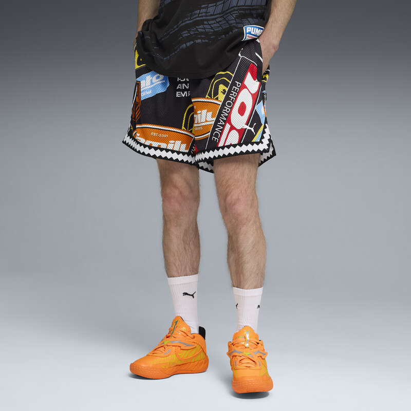 

Men's PUMA X FAST & FURIOUS Graphic Basketball Shorts