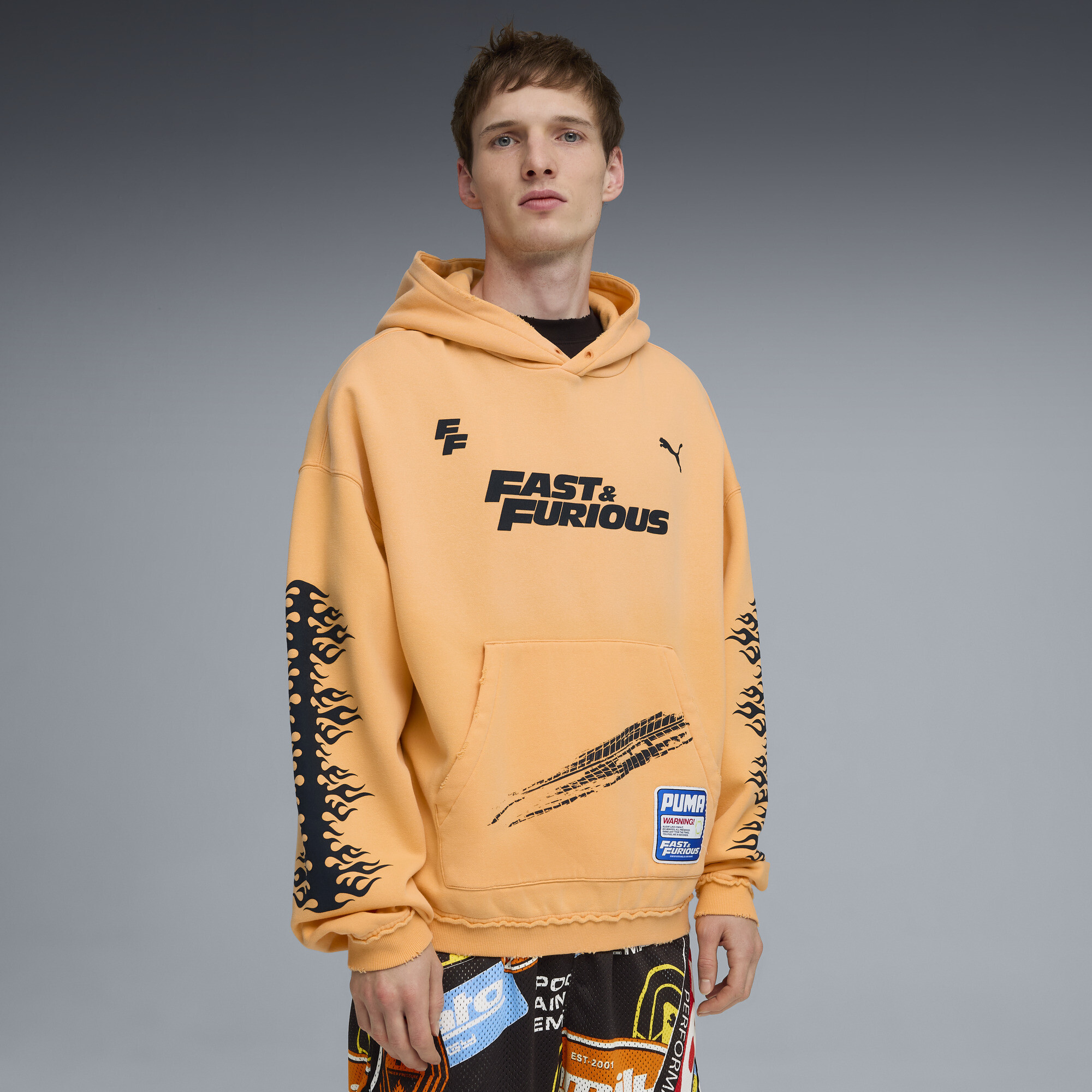 ネイビー/オレンジ　サイズM Brumbies Hoodie Classic