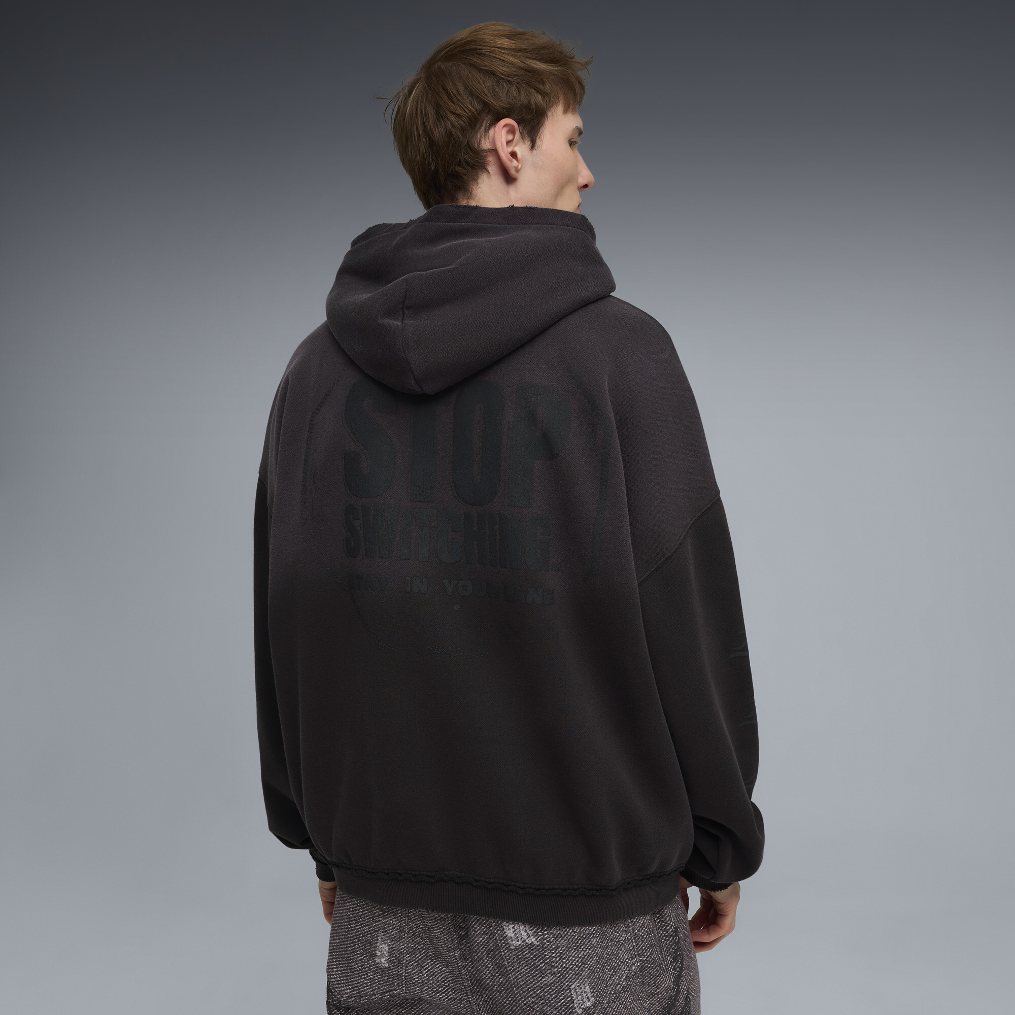 PUMA x FAST&FURIOUS hoodie voor Heren, Zwart, Maat 3XL thumbnail 5