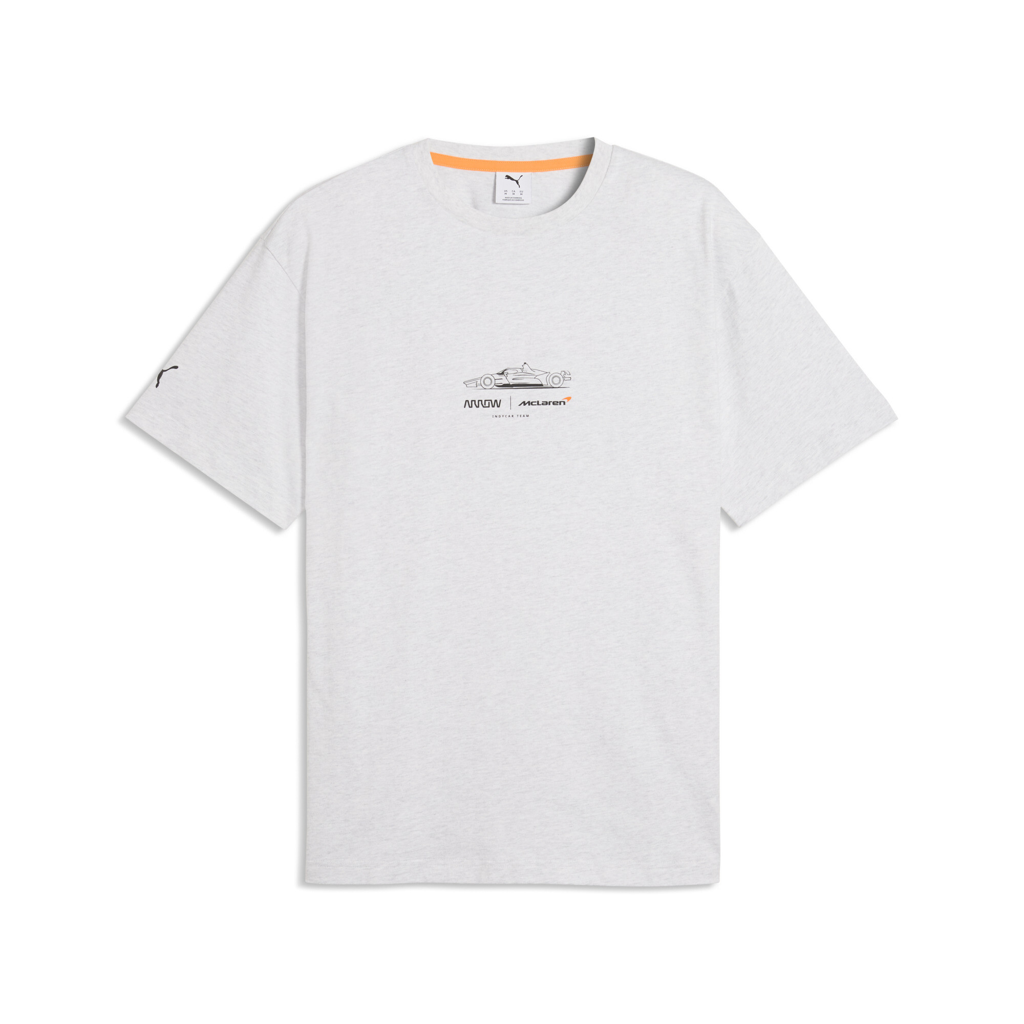 PUMA McLAREN RACING IndyCar Men's T-Shirt in White, Size XL