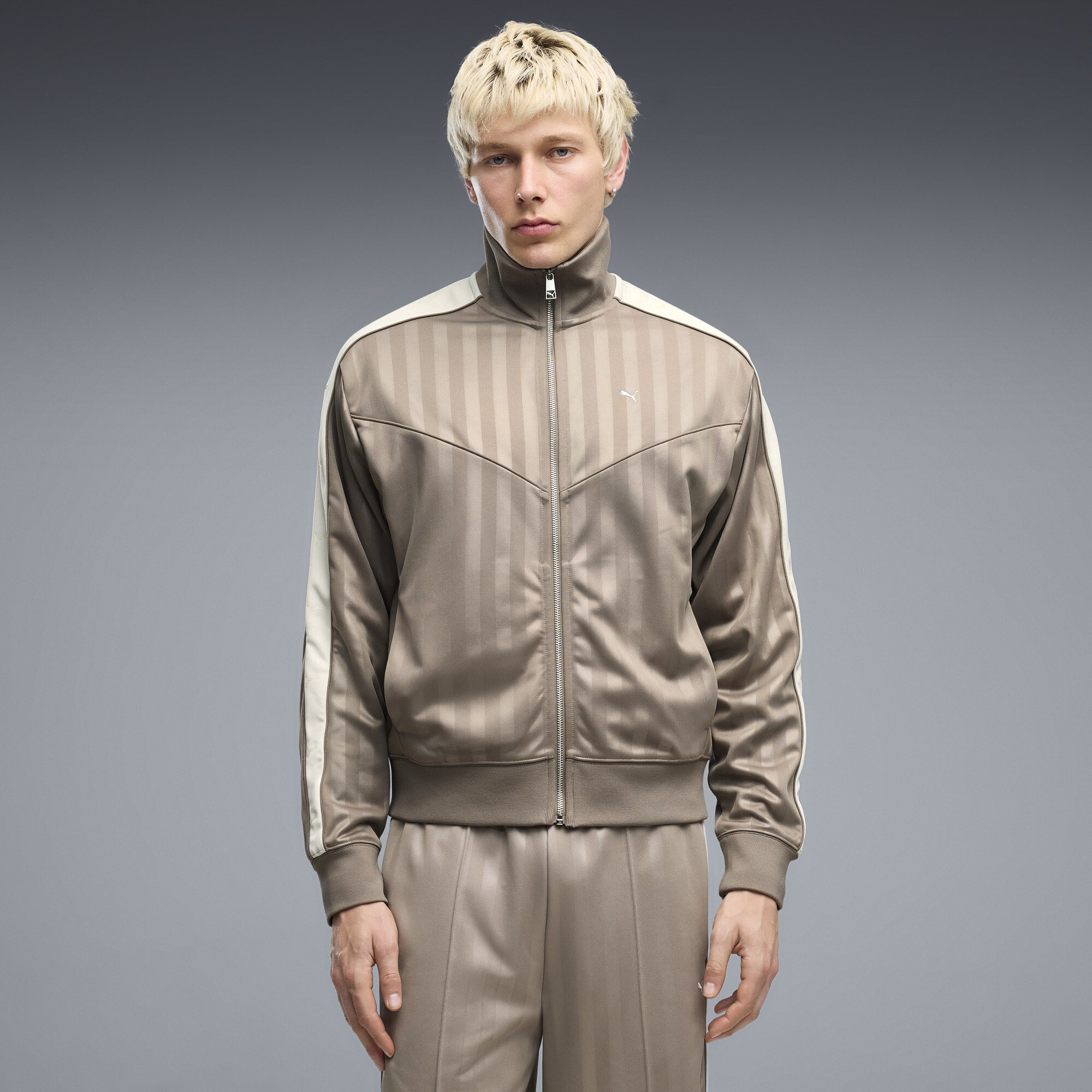 PUMA Veste de survtement T7 Homme Accessoires Beige XXL 120 €