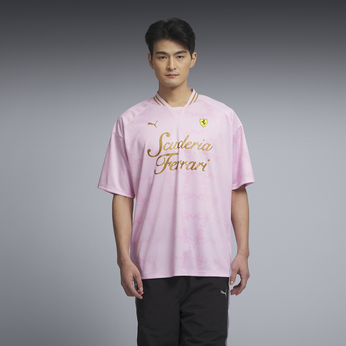 Ferrari x Year of the Horse Jersey Men in Pearl Pink by PUMA, Large