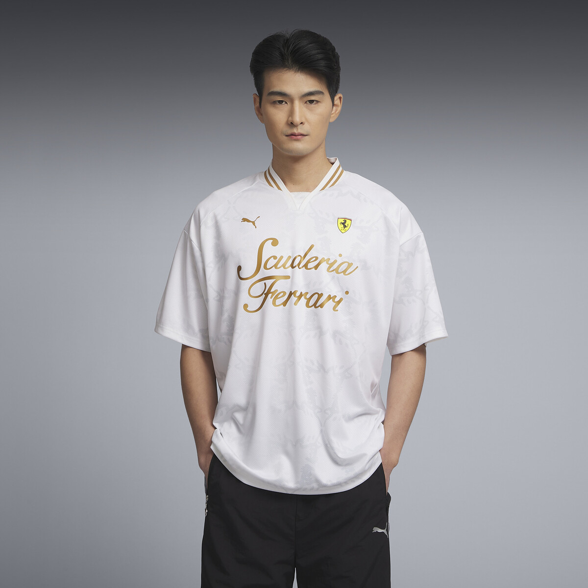 Ferrari x Year of the Horse Jersey Men in White by PUMA, XL