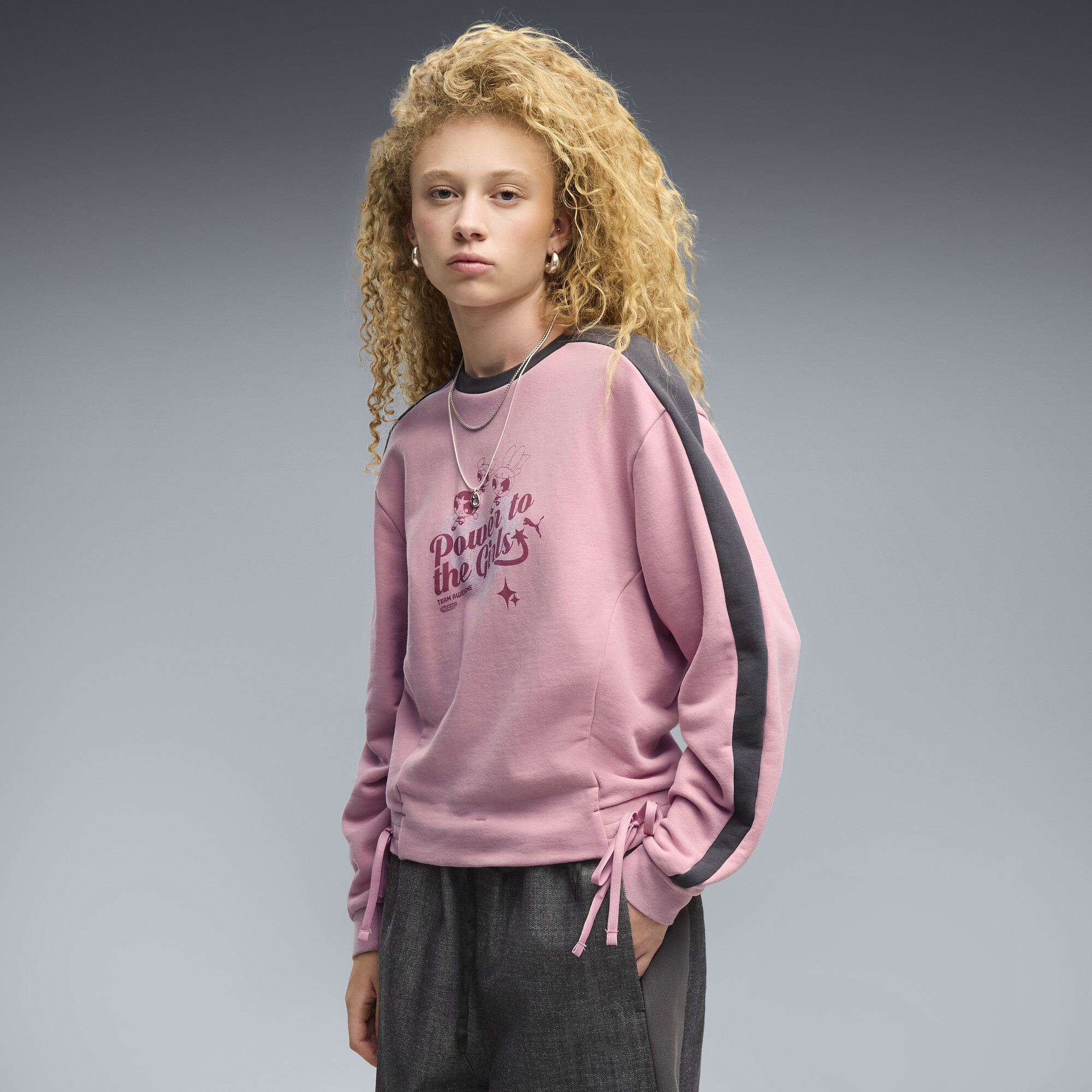 Polerón PUMA x POWERPUFF GIRLS para mujer