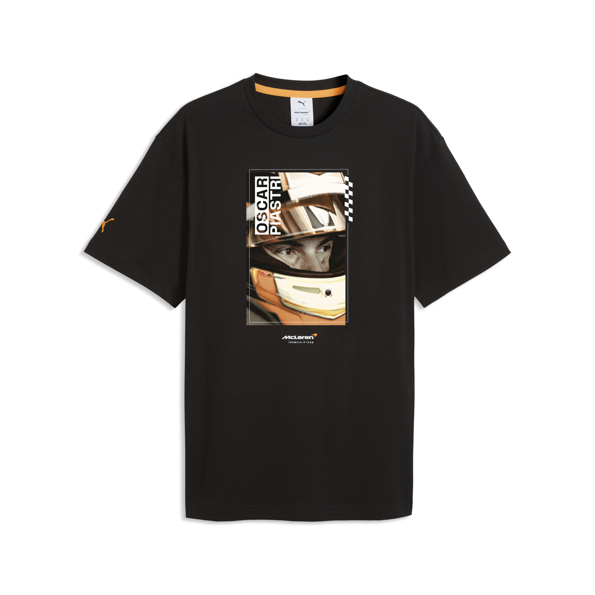 PUMA Koszulka unisex McLAREN MASTERCARD F1 TEAM Piastri, Akcesoria, Czarny, XXL